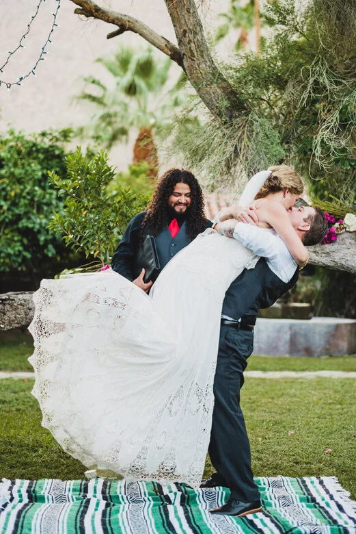 Paula + Greg's Palm Springs Wedding