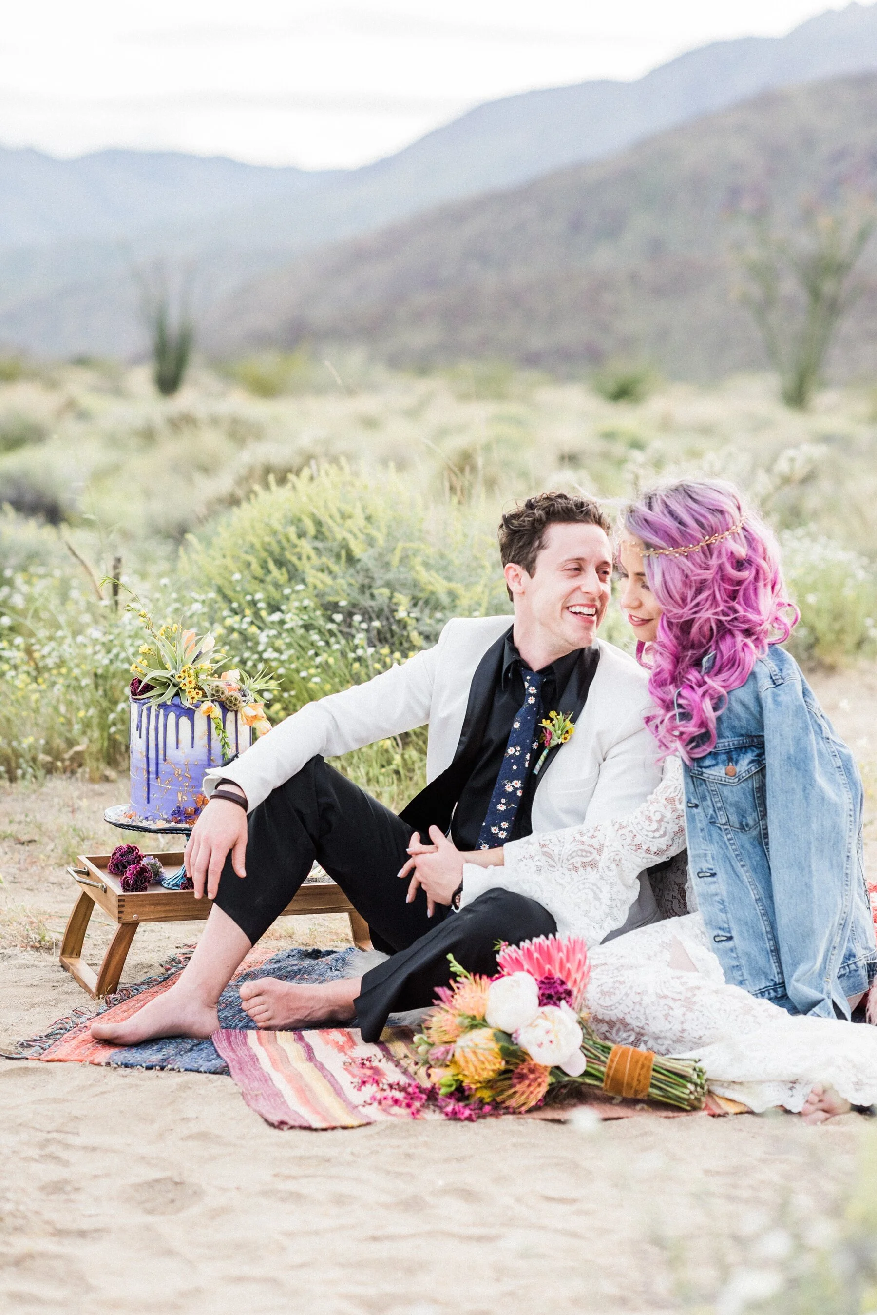 Desert Wildflowers Elopement