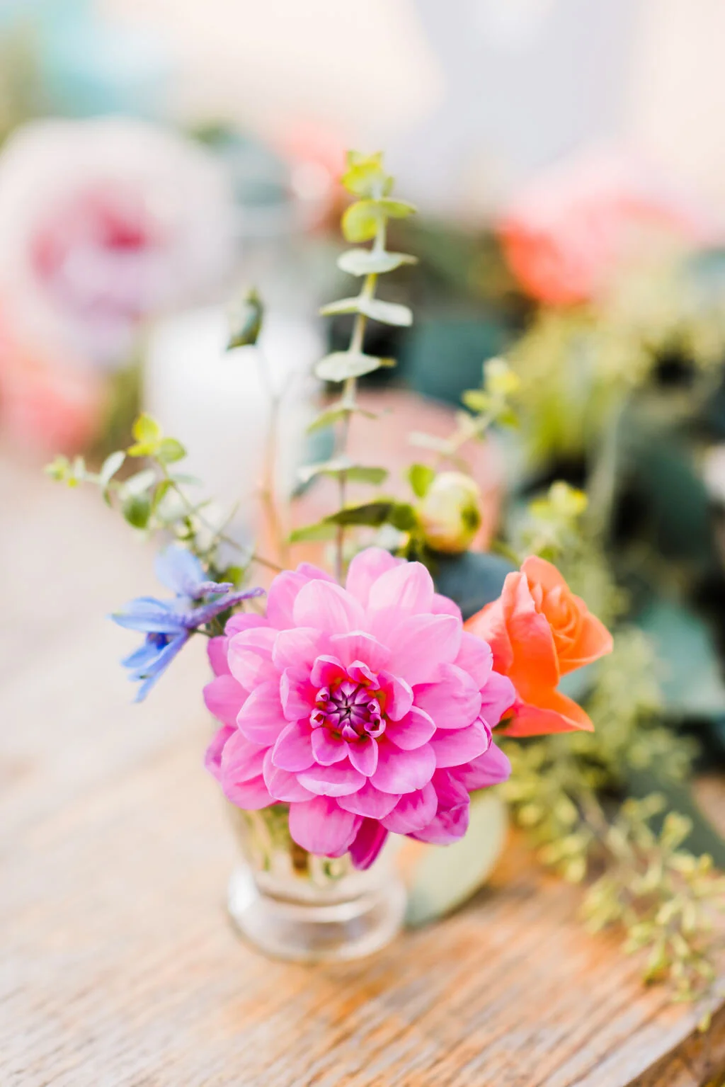 Bold and colorful Maravilla Gardens Wedding