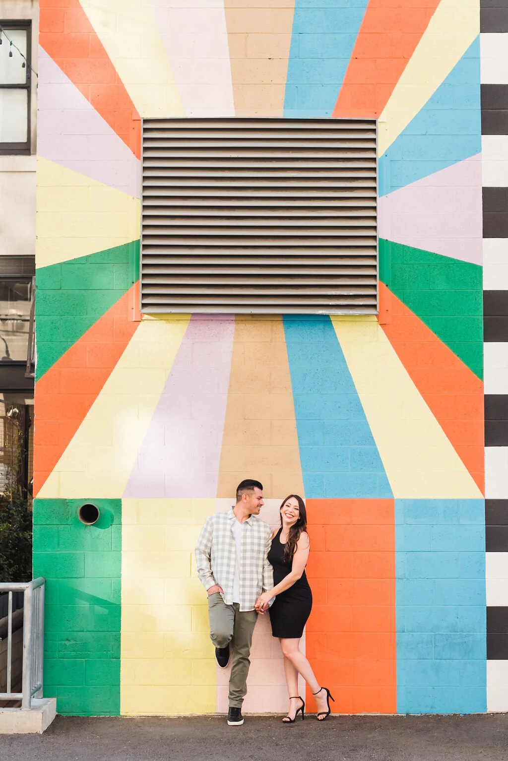 Downtown Los Angeles Arts District Engagement Session