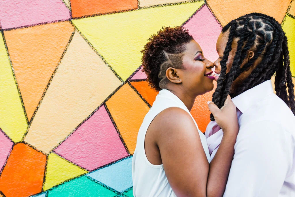 Colorful Abbot Kinney Engagement Session