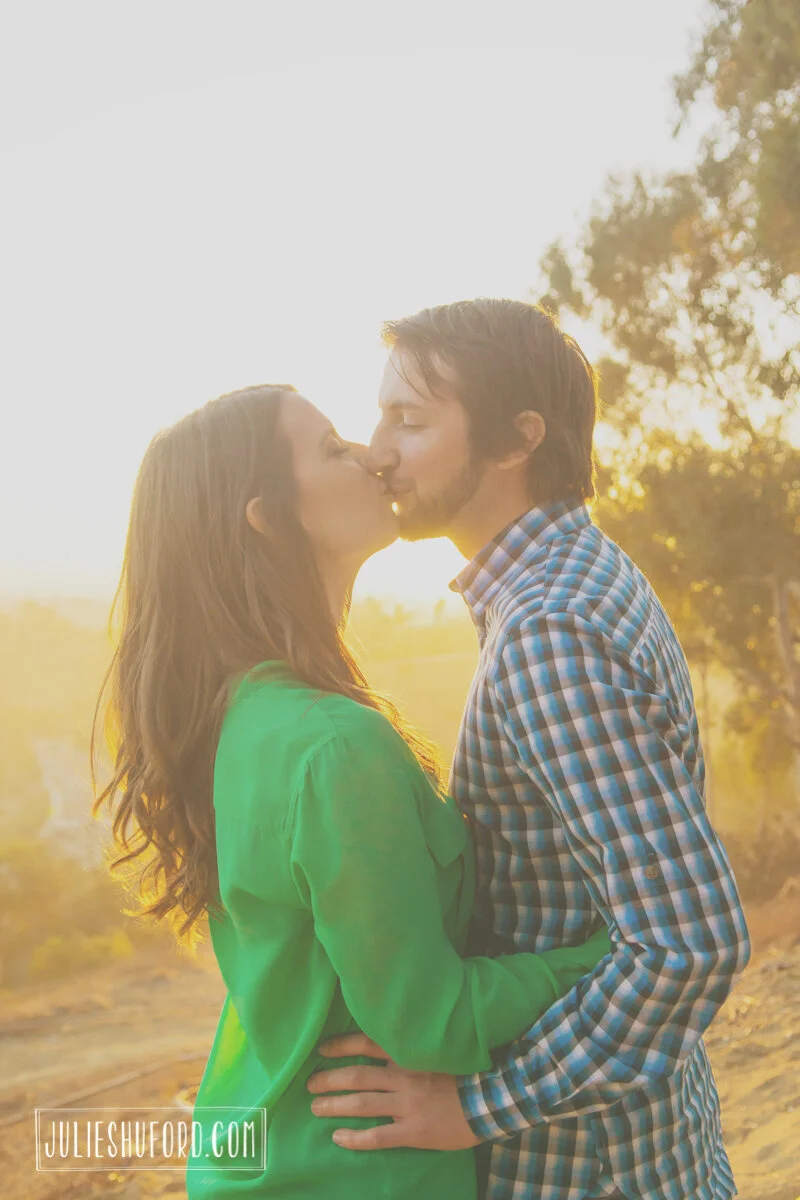 Kassandra + Brian's Downtown Los Angeles Engagement Session
