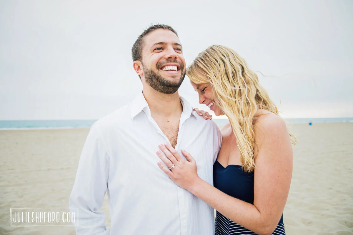 Caroline & Colin - Santa Monica Engagement Session