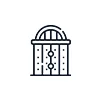 Door controllers and readers for each managed entry