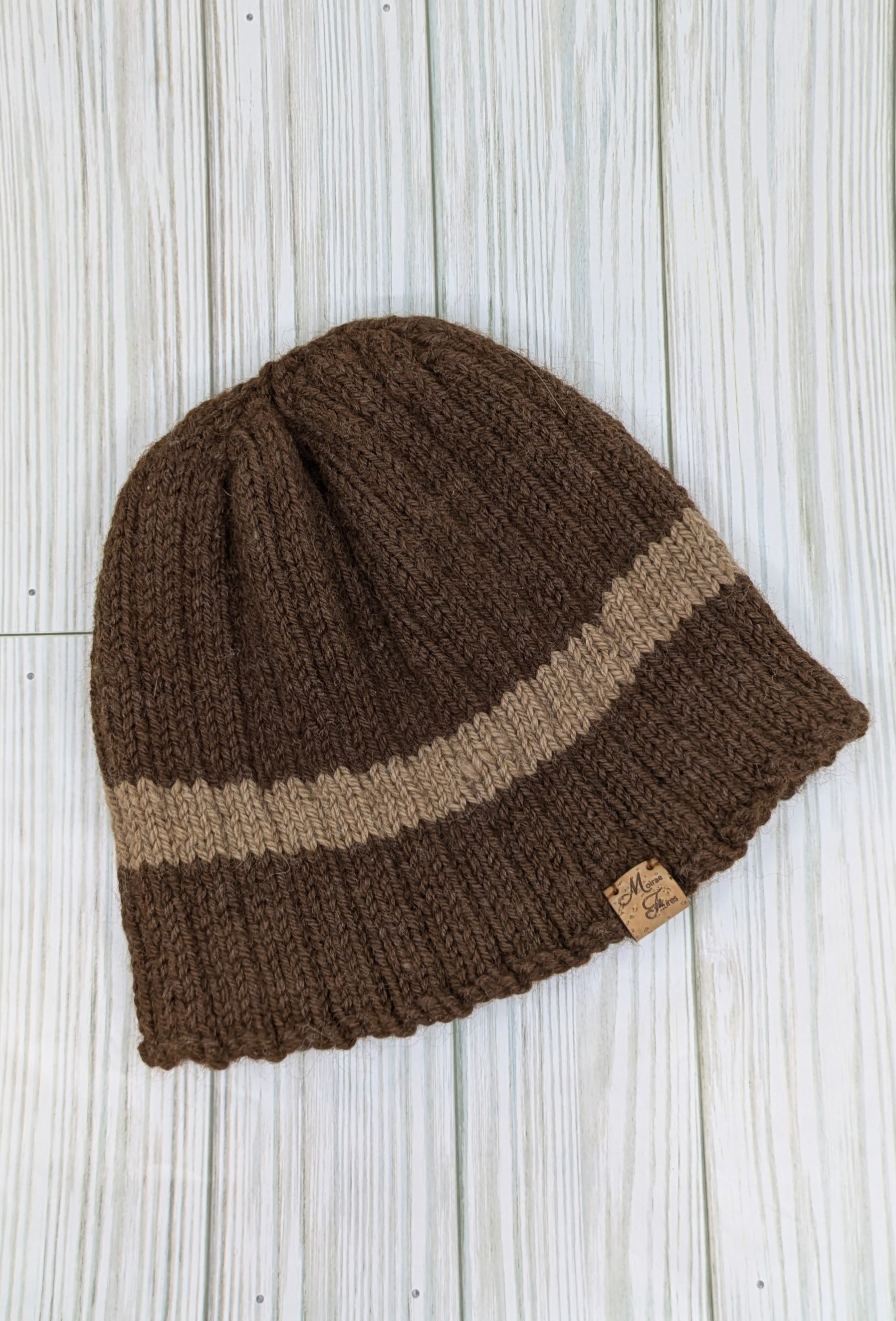 Brown 3x1 Rib Hat