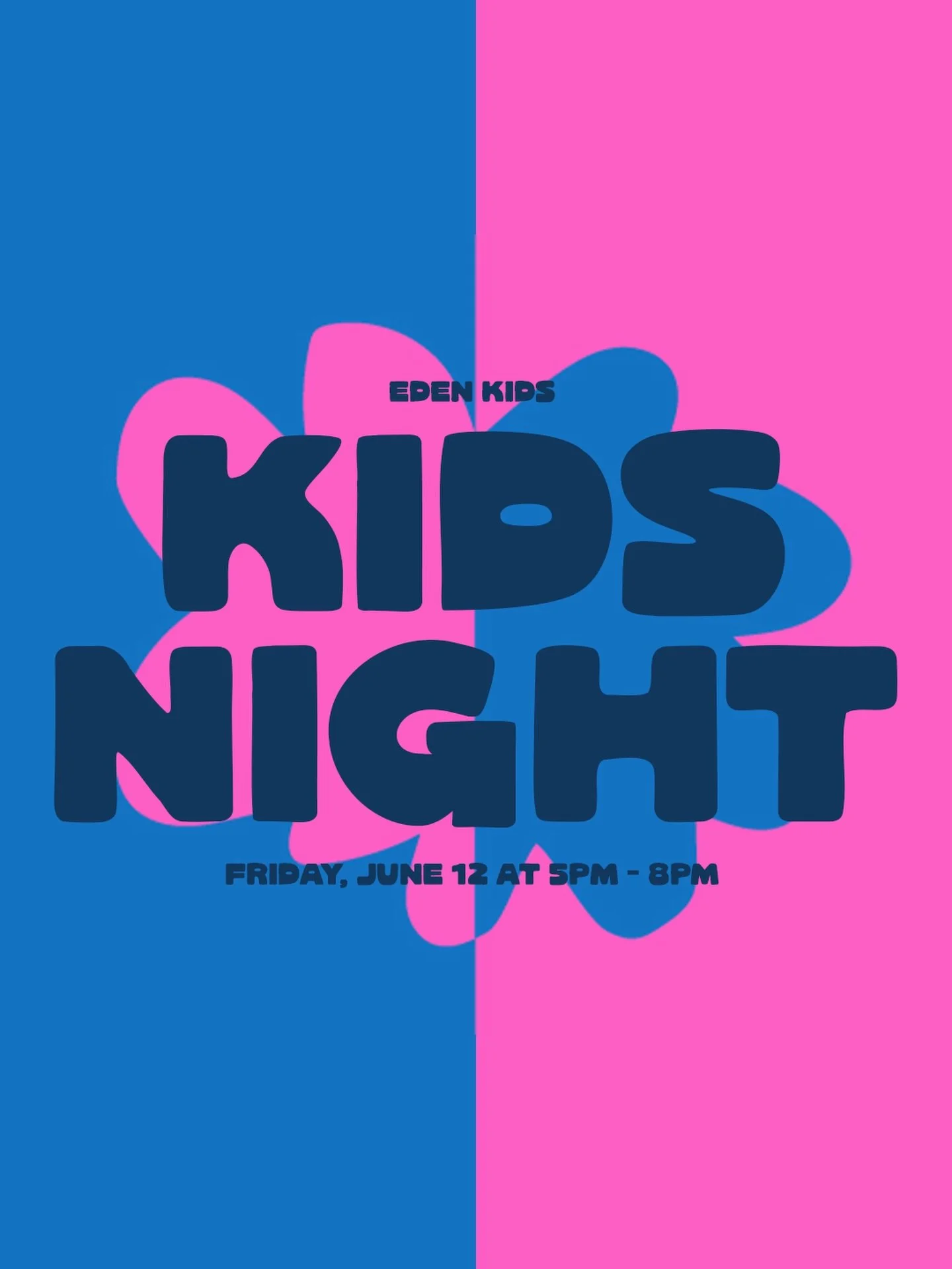 🥳 EDEN Kids Night is THIS FRIDAY!

Your kids will play their way through Kids Night with games, crafts, and music.

Don&rsquo;t forget, Kids Night is FREE for all kids from ages 3 - 11!
&bull;
&bull;
Friday, June 12 at 5pm - 8pm
400 Llewellyn Ave, C