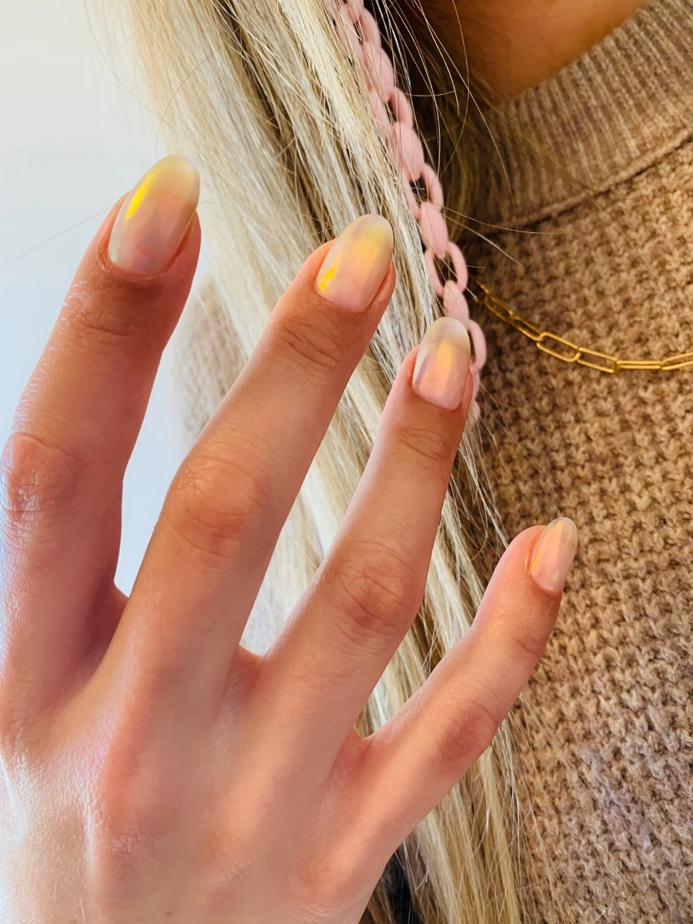 Japanese powdered nails