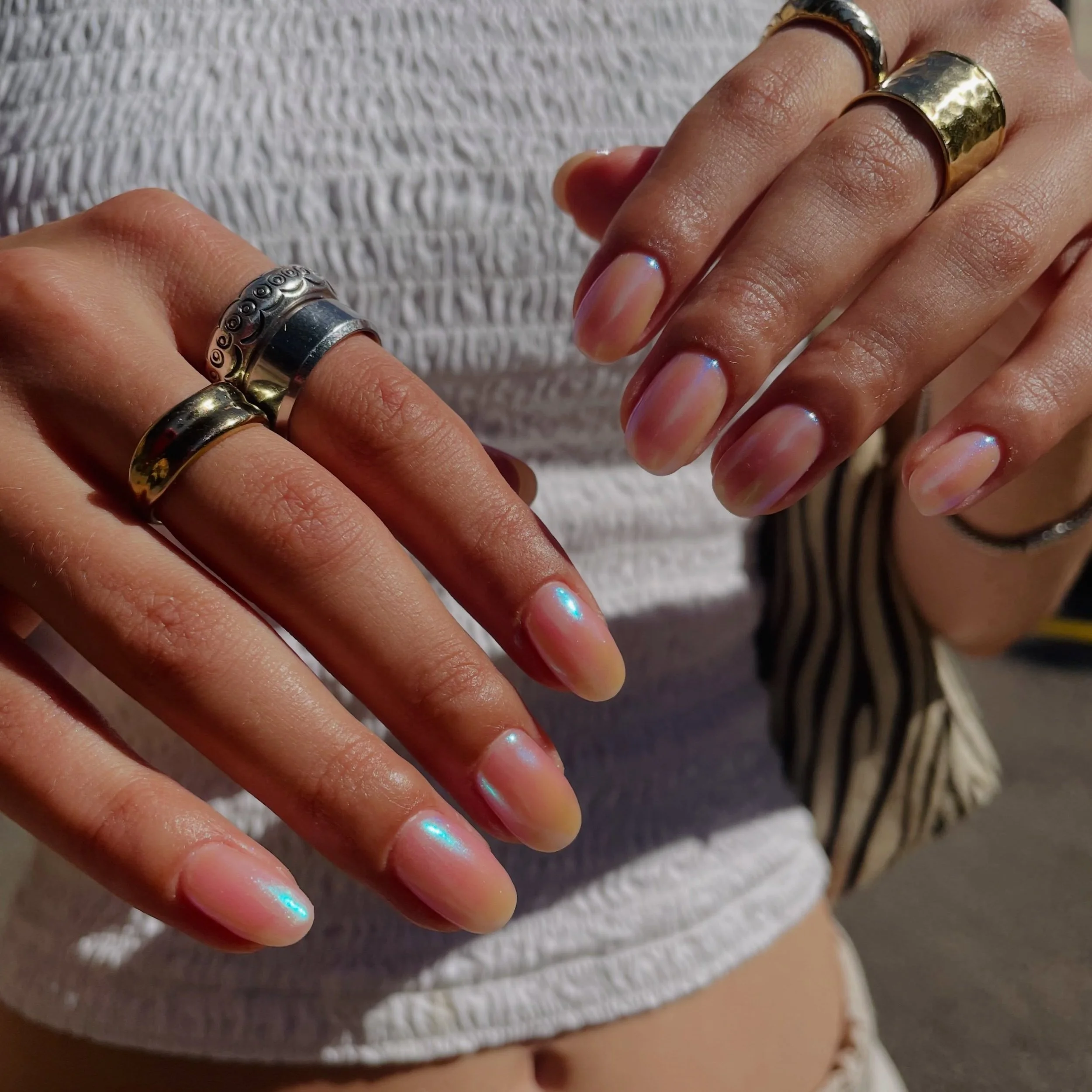 Vegan gel nails have been part of my work from the very beginning. 🌱

When I started my career on the West Coast of Canada, using vegan and cruelty-free beauty products was already important to me &mdash; so when I built my own nail business, it was