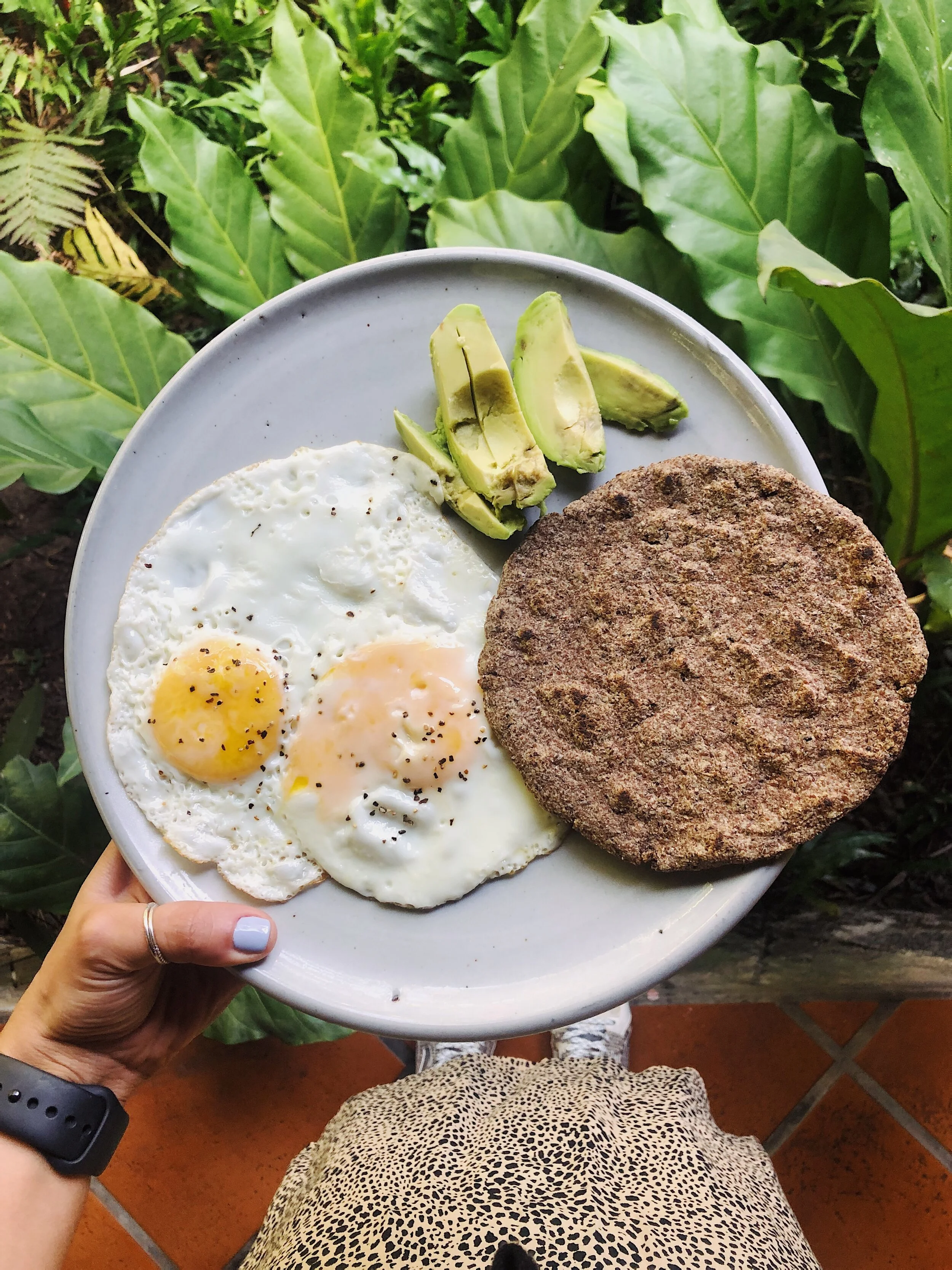 Tortilla de Linaza &amp; Harina de Yuca