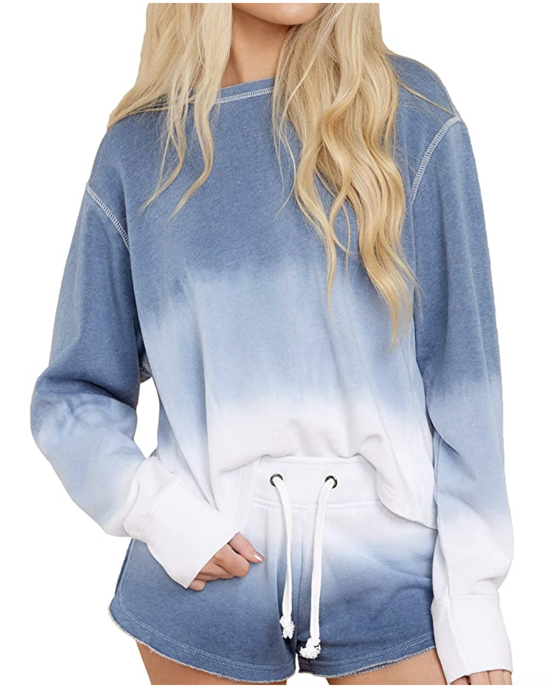 Tie Dye Printed Lounge Set