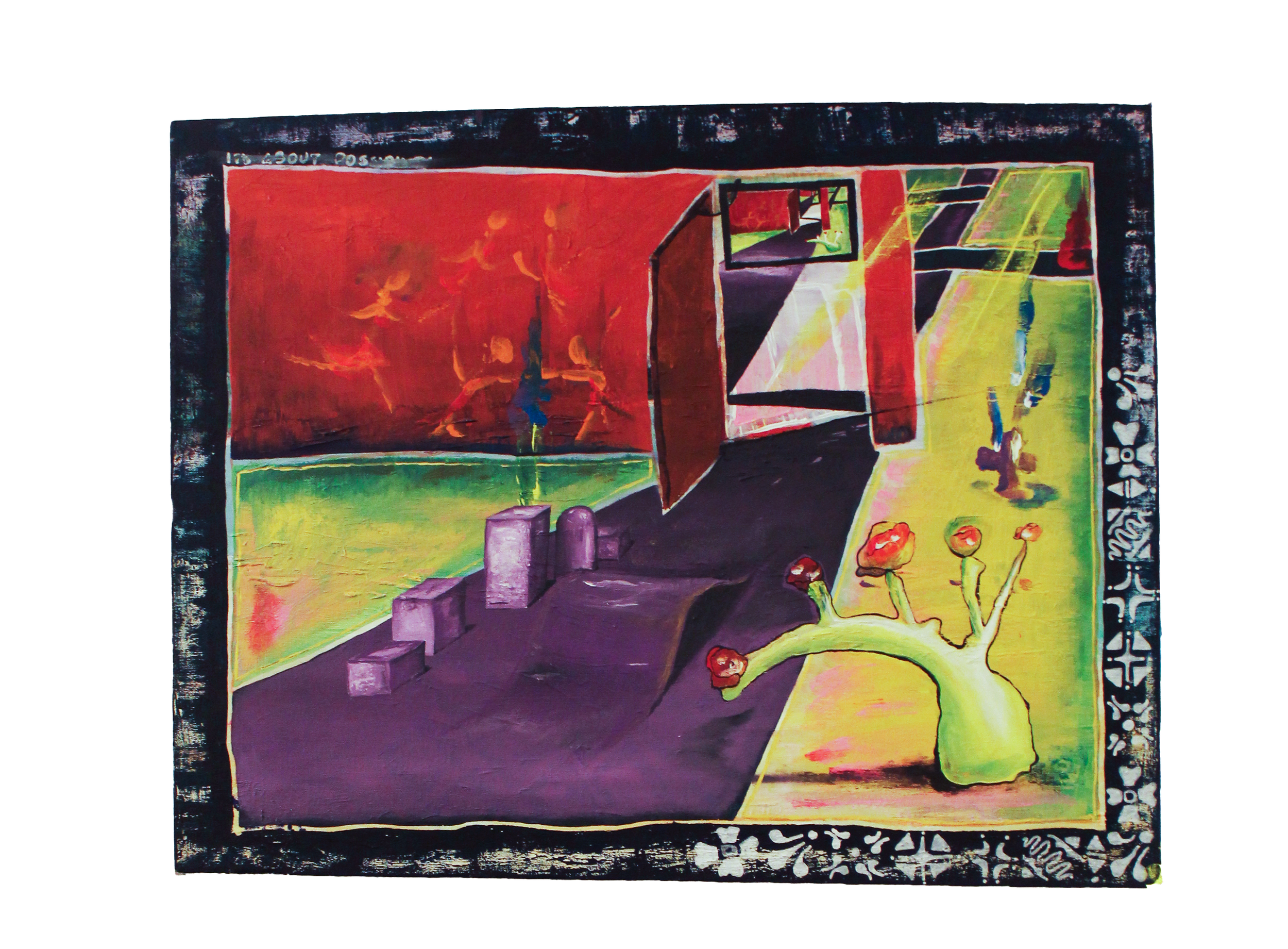 PATHWAYS // Acrylic on Canvas, 2023, SOLD