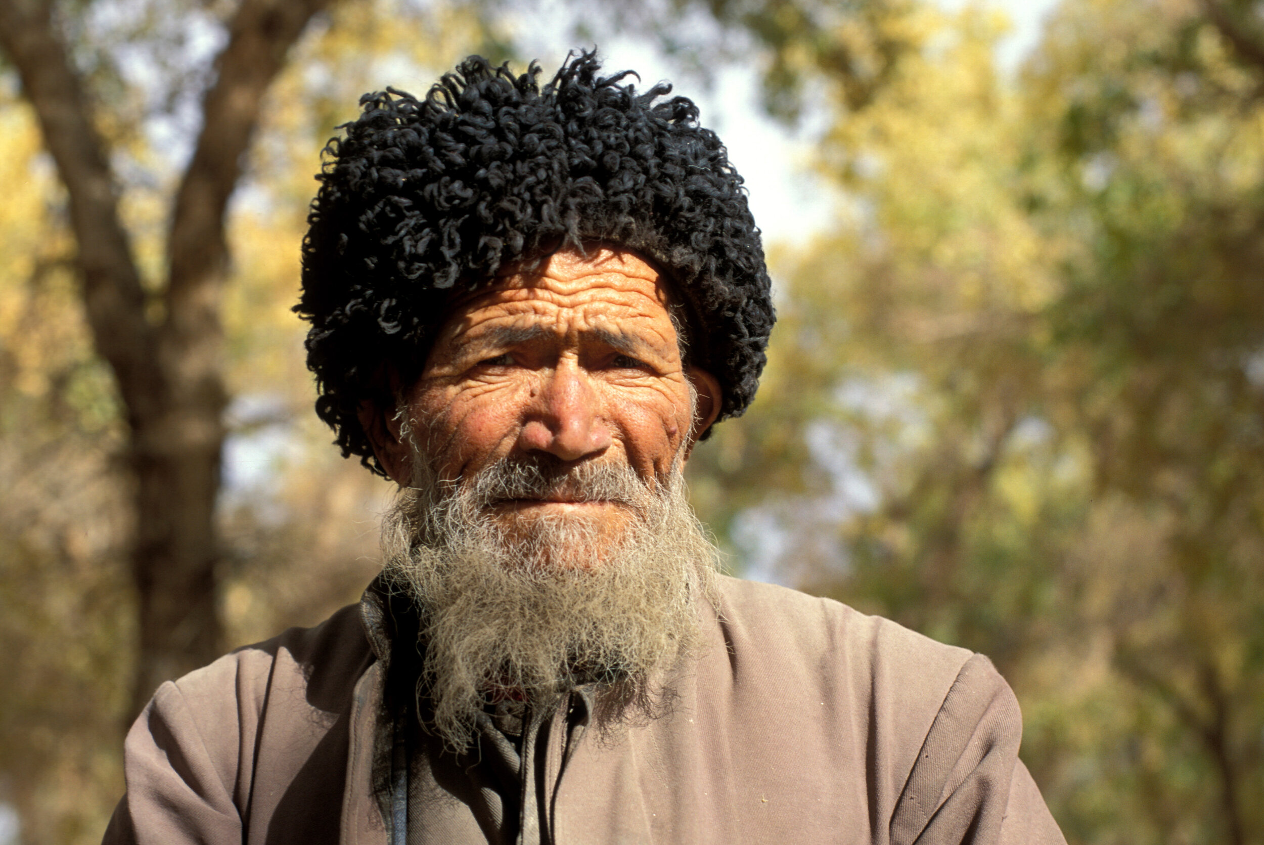  Portrait of a Uighur Imam.  