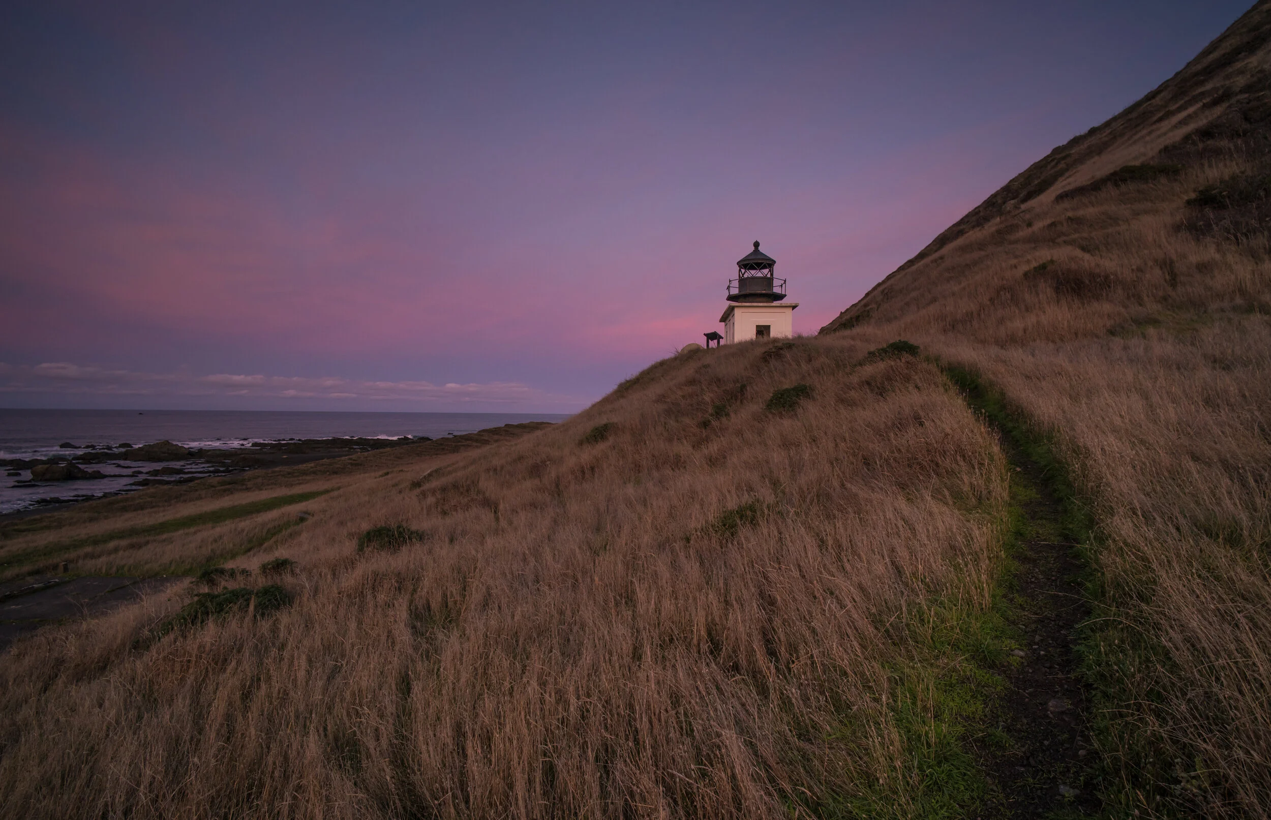  As we approached the Punta Gorda Lighthouse Scott mentioned to me that we had not had our morning coffee yet. We hiked up the hill to the Lighthouse ruins and enjoyed what quite possibly will be remembered as the most enjoyable cup of coffee of my l