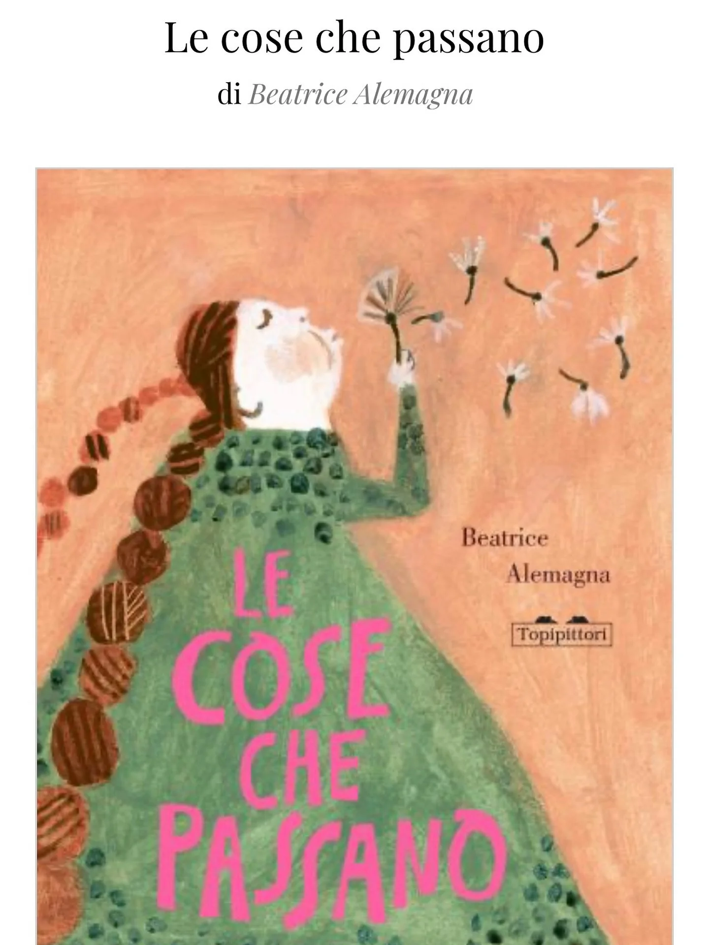 #Topipittori &egrave; una casa editrice italiana specializzata in libri illustrati per bambini e ragazzi. 📖👧🏼🧒🏾✨

Fondata a Milano nel 2004, &egrave; conosciuta per la cura artistica dei suoi albi, l&rsquo;attenzione ai temi educativi e poetici,