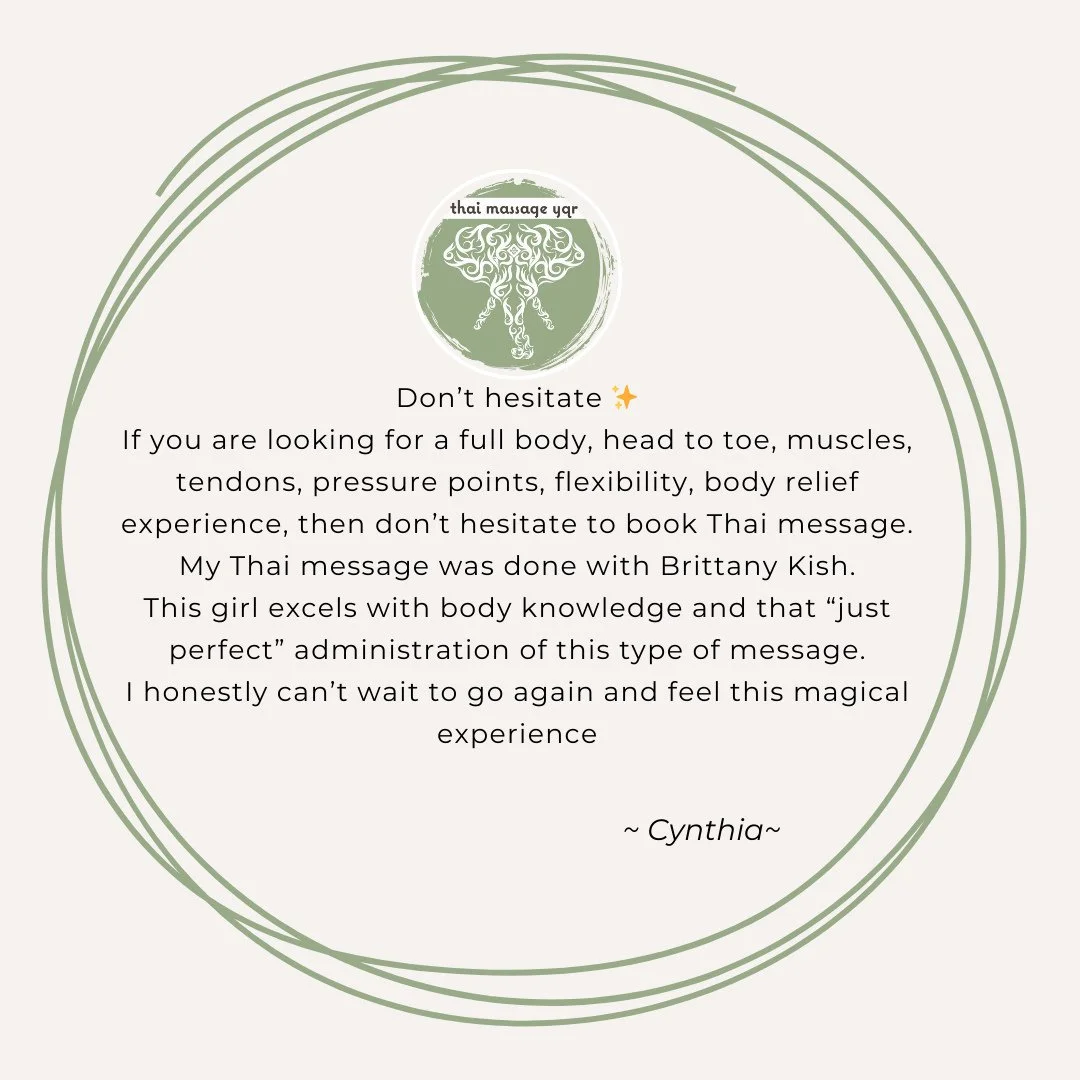Thank you, to our client Cynthia , for your glowing feedback about Brit! ⁠
⁠
Your support fuels our passion for wellness. ⁠
⁠
⁠
Link in Bio to book.