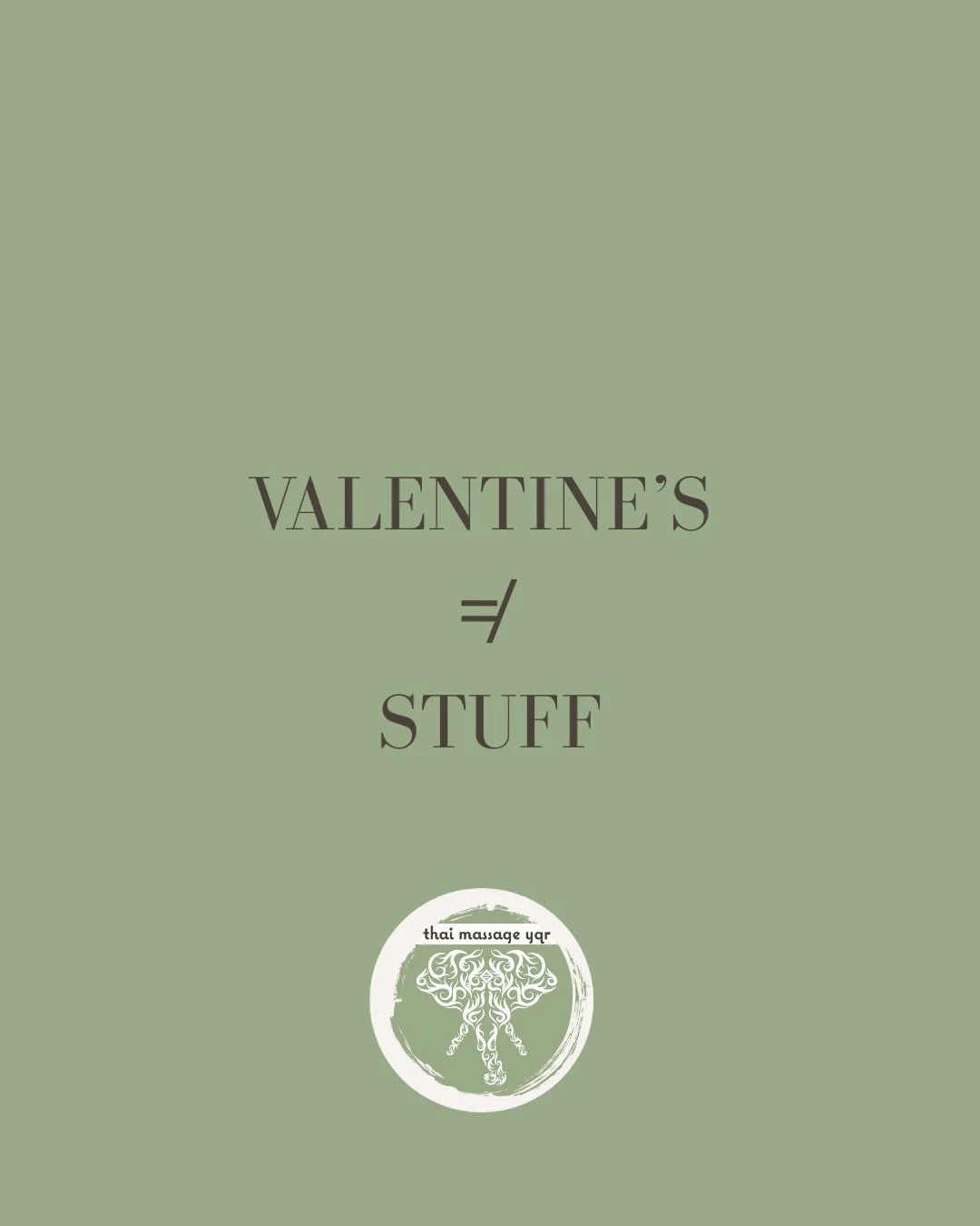 VALENTINE&rsquo;S &ne; STUFF⁠
⁠
Choose connection instead.⁠
⁠
Valentine&rsquo;s bookings open.⁠
⁠
Link to Book in Bio.