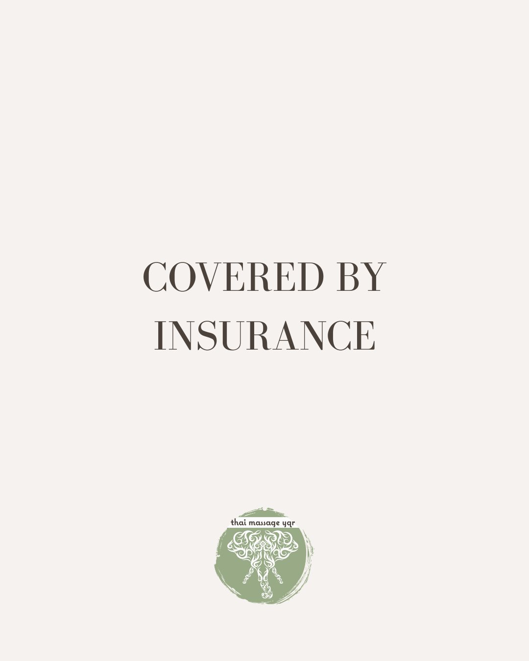 Use Your Benefits⁠
⁠
You are already paying for massage coverage.⁠
Why not use it?⁠
⁠
Thai Massage sessions may be covered under your extended health benefits.⁠
⁠
We can direct bill with select insurance companies.⁠
⁠
That means less paperwork for yo