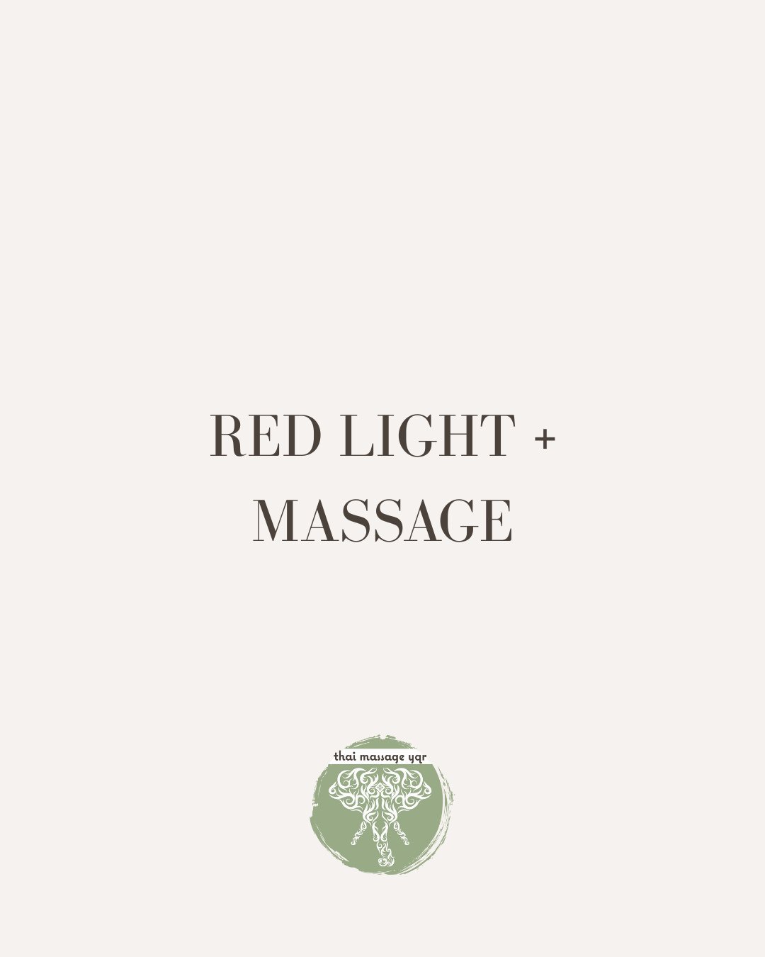 Combine Red Light Therapy with Thai Massage or foot massage for maximum results.⁠
⁠
Reduce inflammation, improve circulation, recover faster, and feel lighter and more mobile.⁠
⁠
It&rsquo;s a simple, effective way to support your wellness goals.⁠
⁠
T