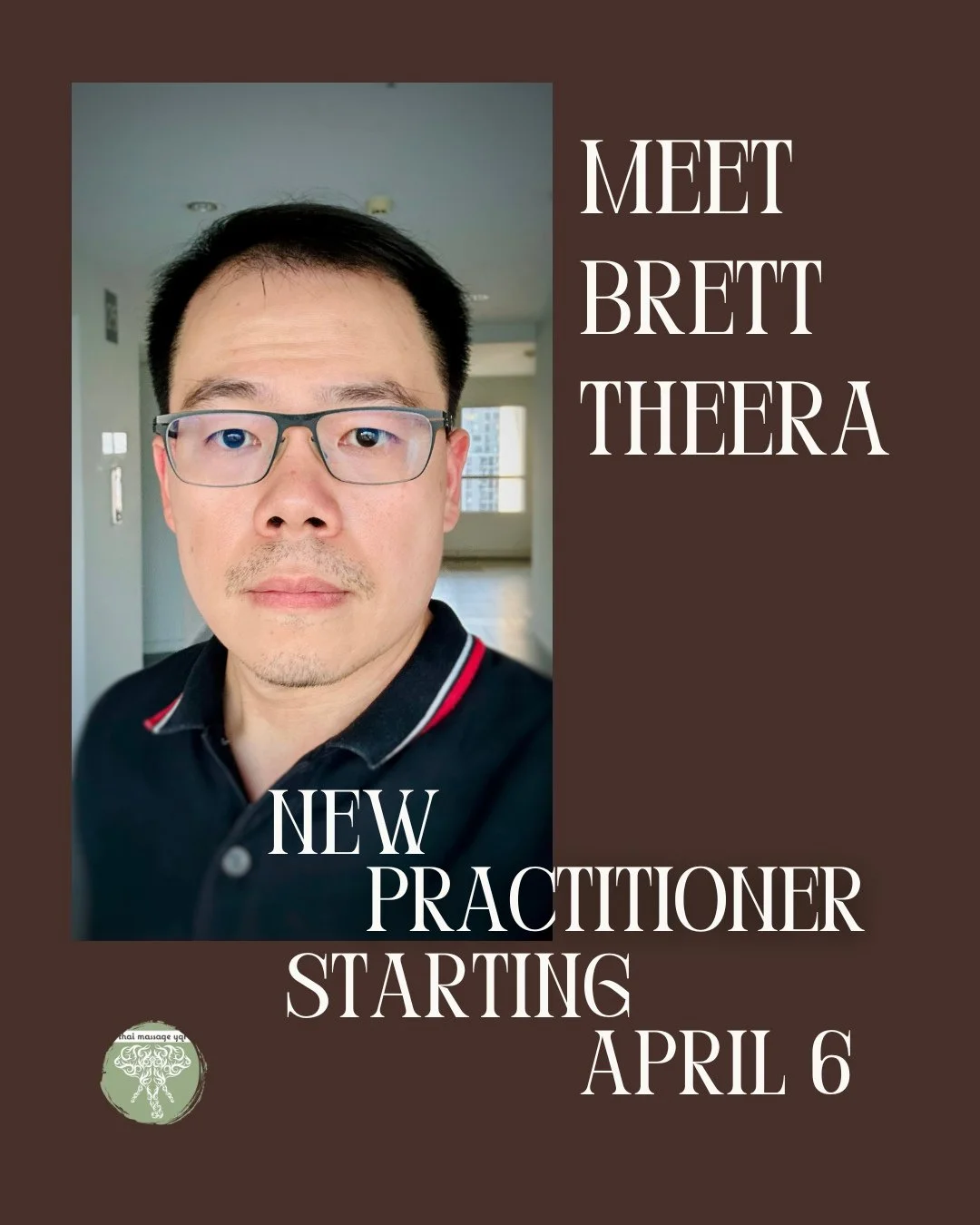 We&rsquo;re expanding.⁠
⁠
New energy.⁠
New skillset.⁠
Same high standard.⁠
⁠
If you&rsquo;ve been waiting to try Thai Massage&hellip;⁠
this is your moment.⁠
⁠
Meet Brett Theera!!!⁠
⁠
Brett is a highly skilled Thai Massage therapist trained at Wat Pho