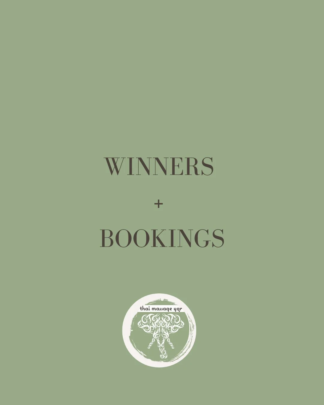 Winners are being contacted today.⁠
⁠
Check your messages.⁠
⁠
Didn&rsquo;t win?⁠
⁠
You still have access to something just as valuable.⁠
⁠
Brett is now fully open for bookings &mdash; and offering 25% off all sessions in April.  Use code BRETT to boo