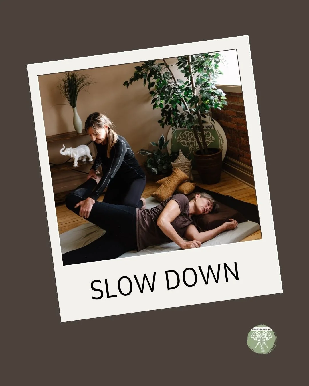 Need to slow down and reset?⁠
⁠
Book with Deb.⁠
⁠
Thai Massage + assisted stretch designed to help your body relax, release tension, and move better.⁠
⁠
👉 Link in bio to book with Deb⁠