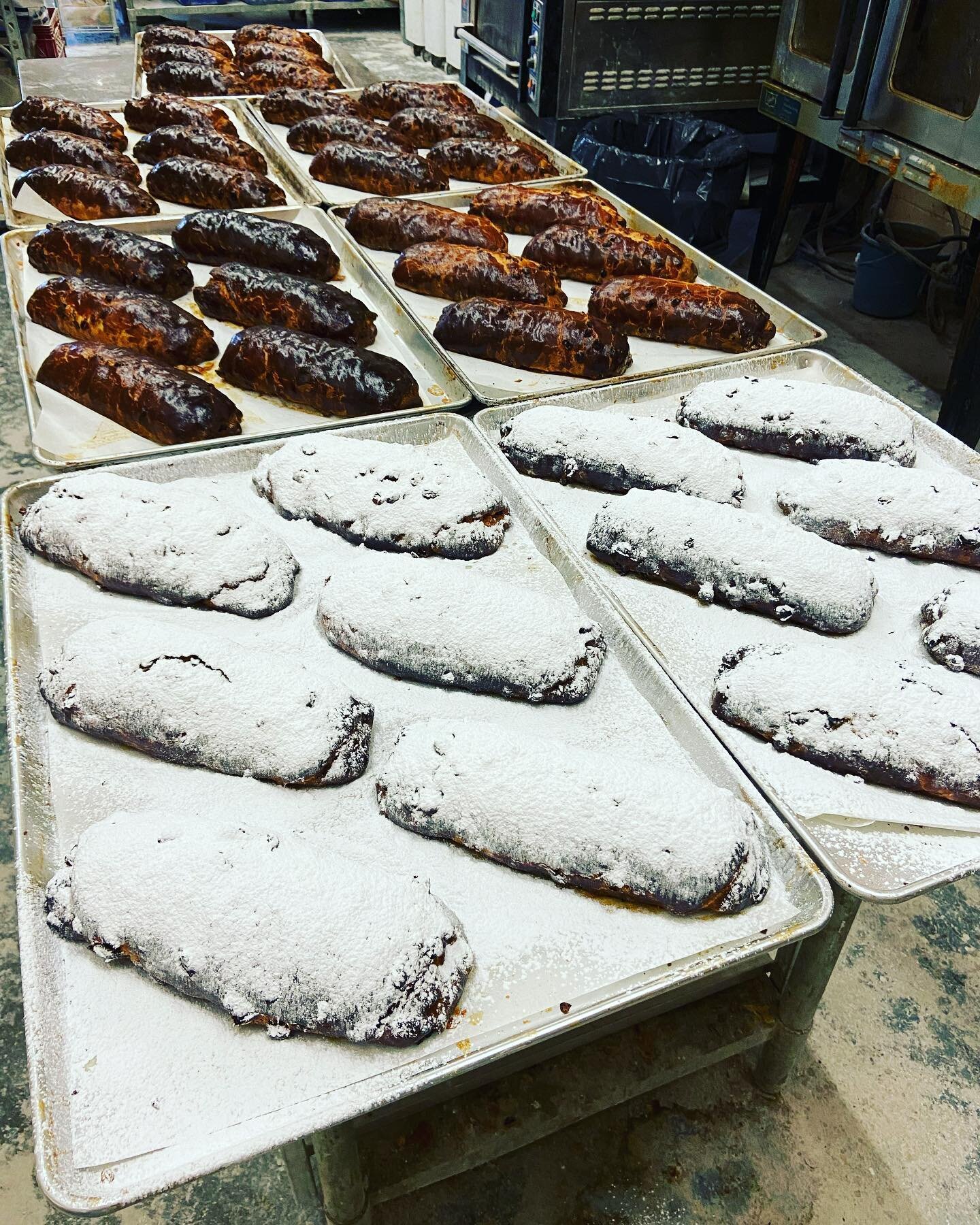 Stollen time at the bakery