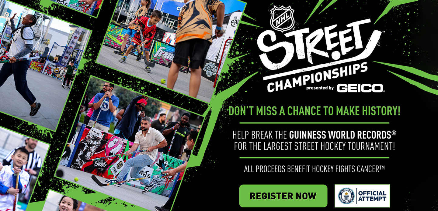 Be Part of a GUINNESS WORLD RECORD with the NHL