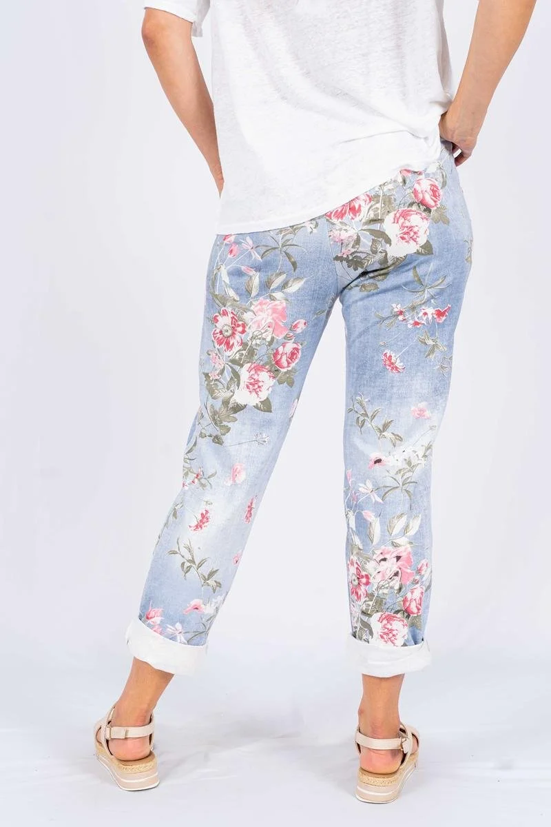 The Italian Closet Bleach Floral Cotton 