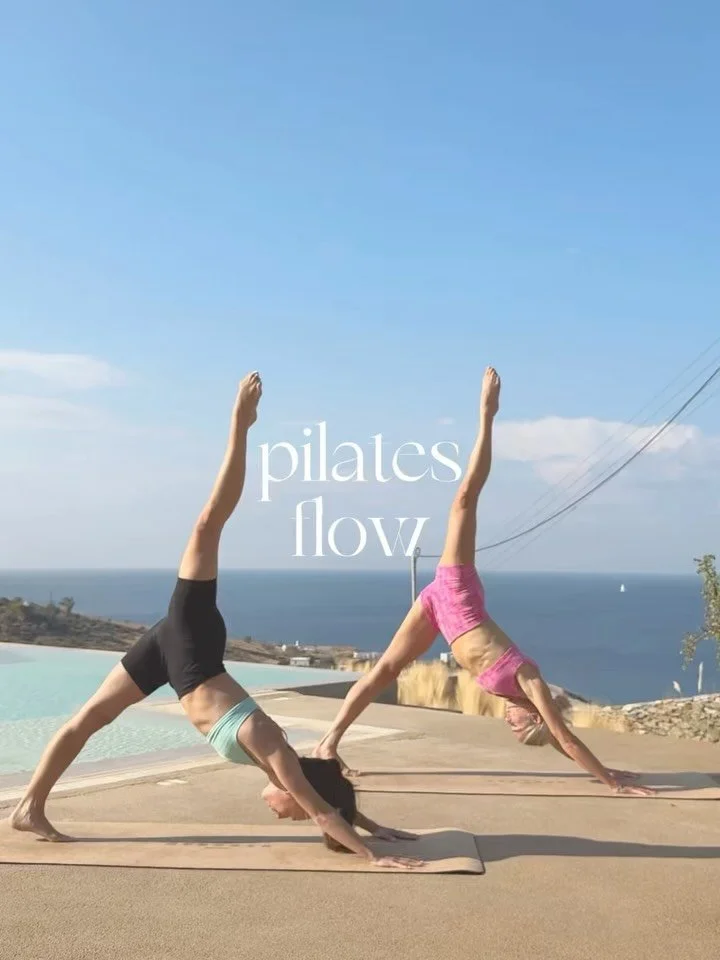 Anyone else dreaming of summer, sun &amp; sea? 🌊✨ Comment RETREAT to flow here with us in September! @sashaalexstudio