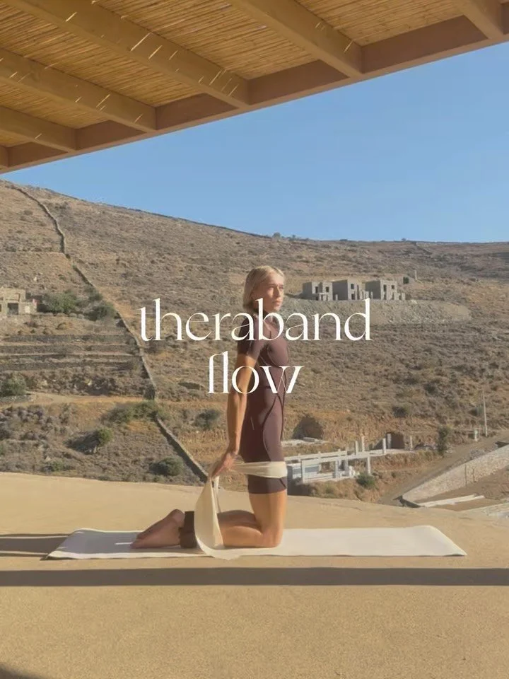 Flowy goodness from our beautiful Greece Retreat venue ✨comment RETREAT to join me here in September &amp; October!

Members search &lsquo;theraband&rsquo; for similar guided practices on @sashaalexstudio including classes filmed here 🌊

Comment STA