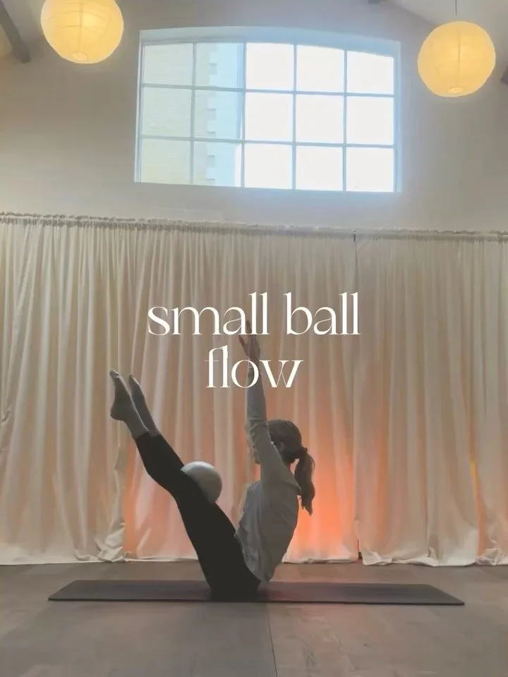 Nourishing small ball work ☁️ The last few months I&rsquo;ve struggled with inconsistent energy like never before :( Women go through so many fluctuations in our bodies not just month to month if we menstruate, but throughout our lives. 

We are also
