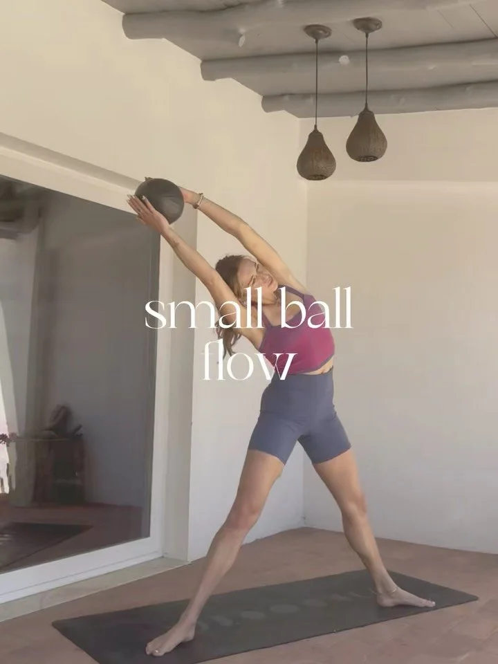 filmed today 🌊✨ after capturing a couple more new classes for @sashaalexstudio including the first ever Mandala Vinyasa (so playful!) &amp; a short Small Ball practice feat. Some of the exercises in this series. It&rsquo;s been a super productive ti