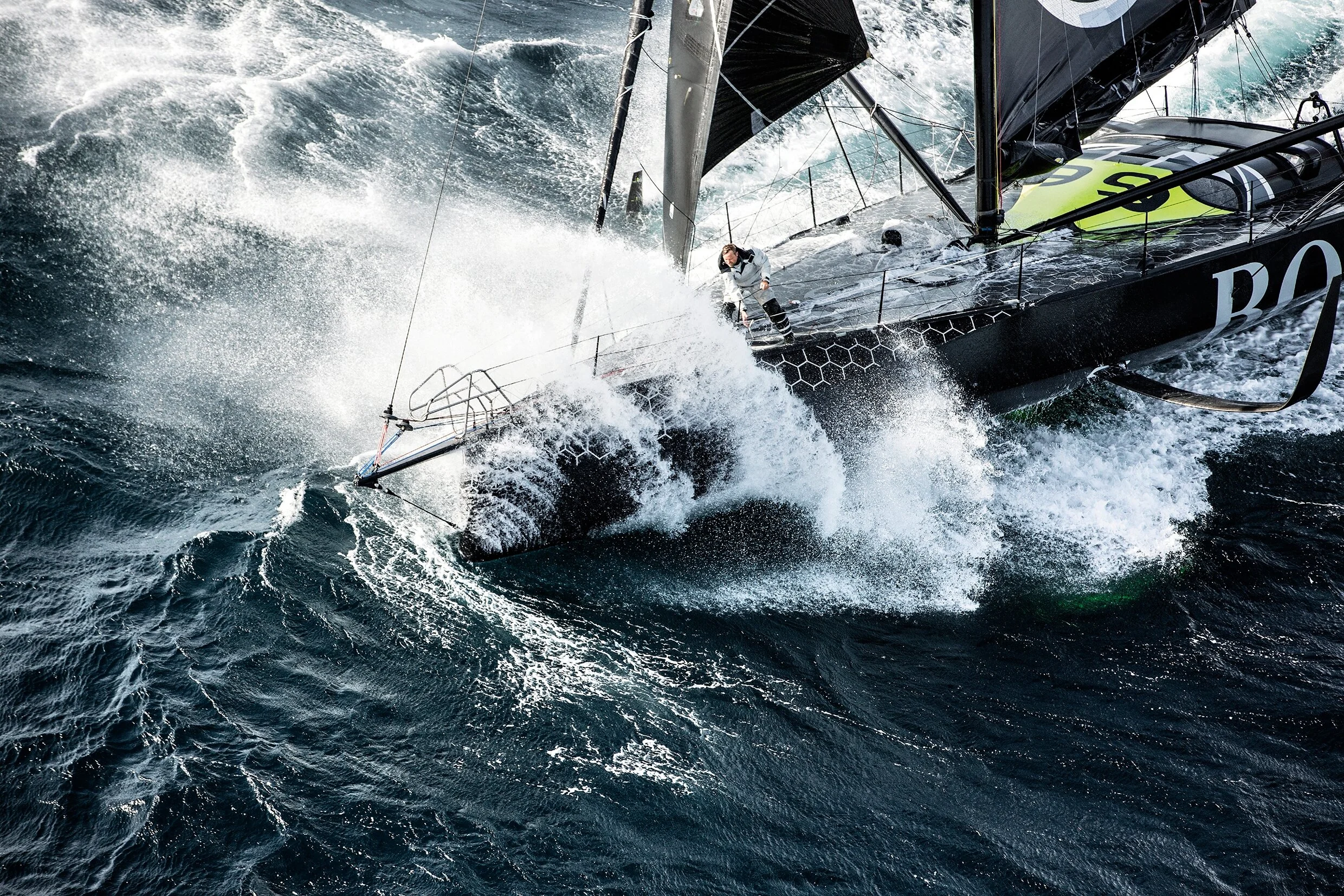 The BOSS: ALEX THOMSON and the coolest YACHT on the radar // HUGO BOSS