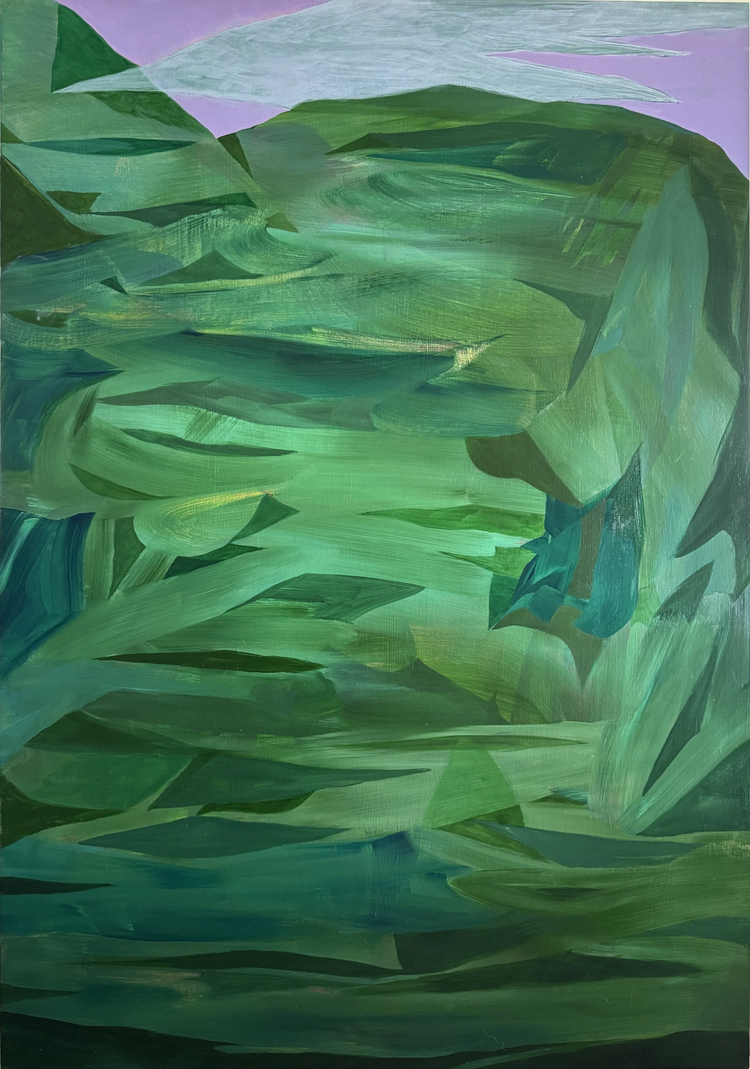 "Non-Fiction (Cloud)", 2025, 24" x 36"