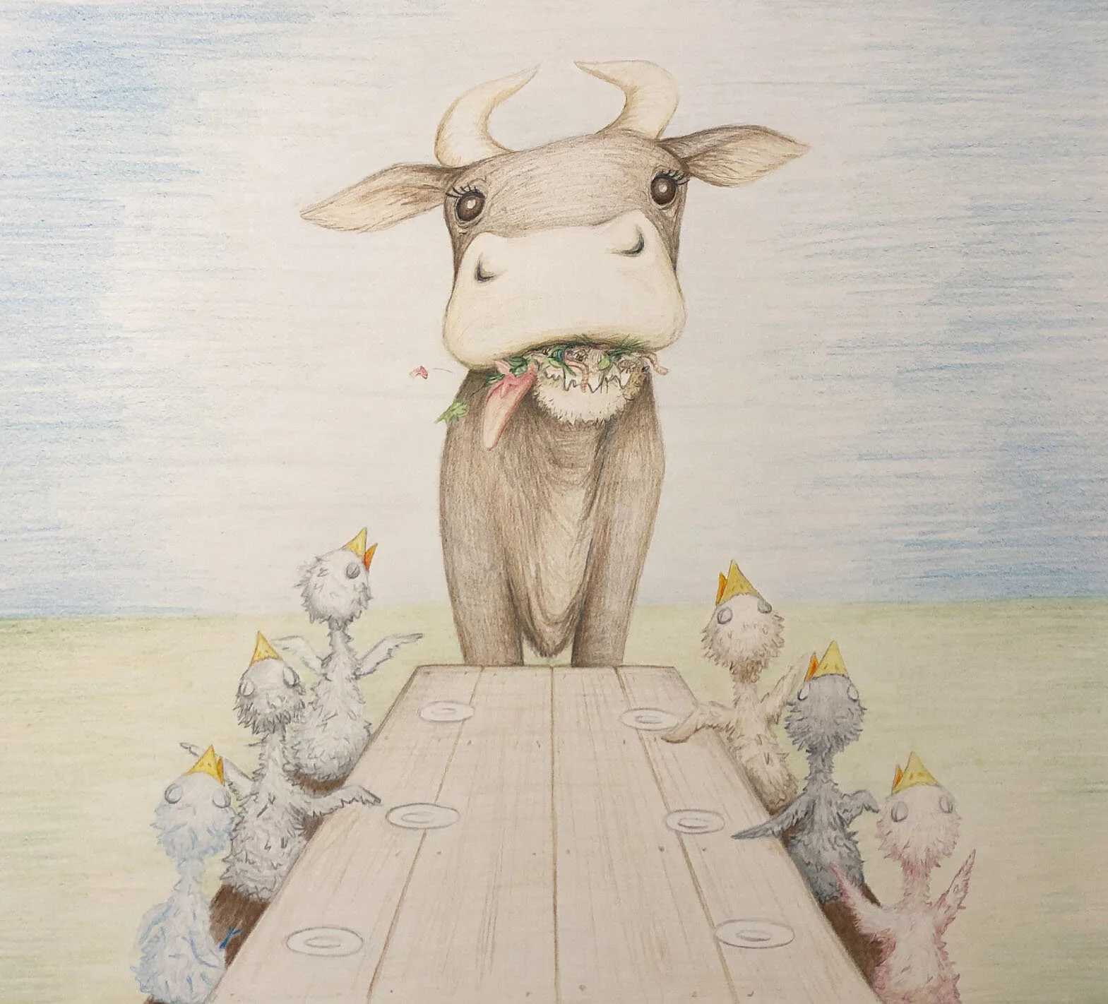 Volunteer at the bird orphanage