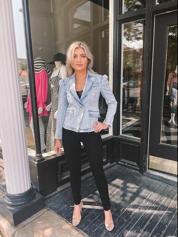 generation love sutton denim jacket