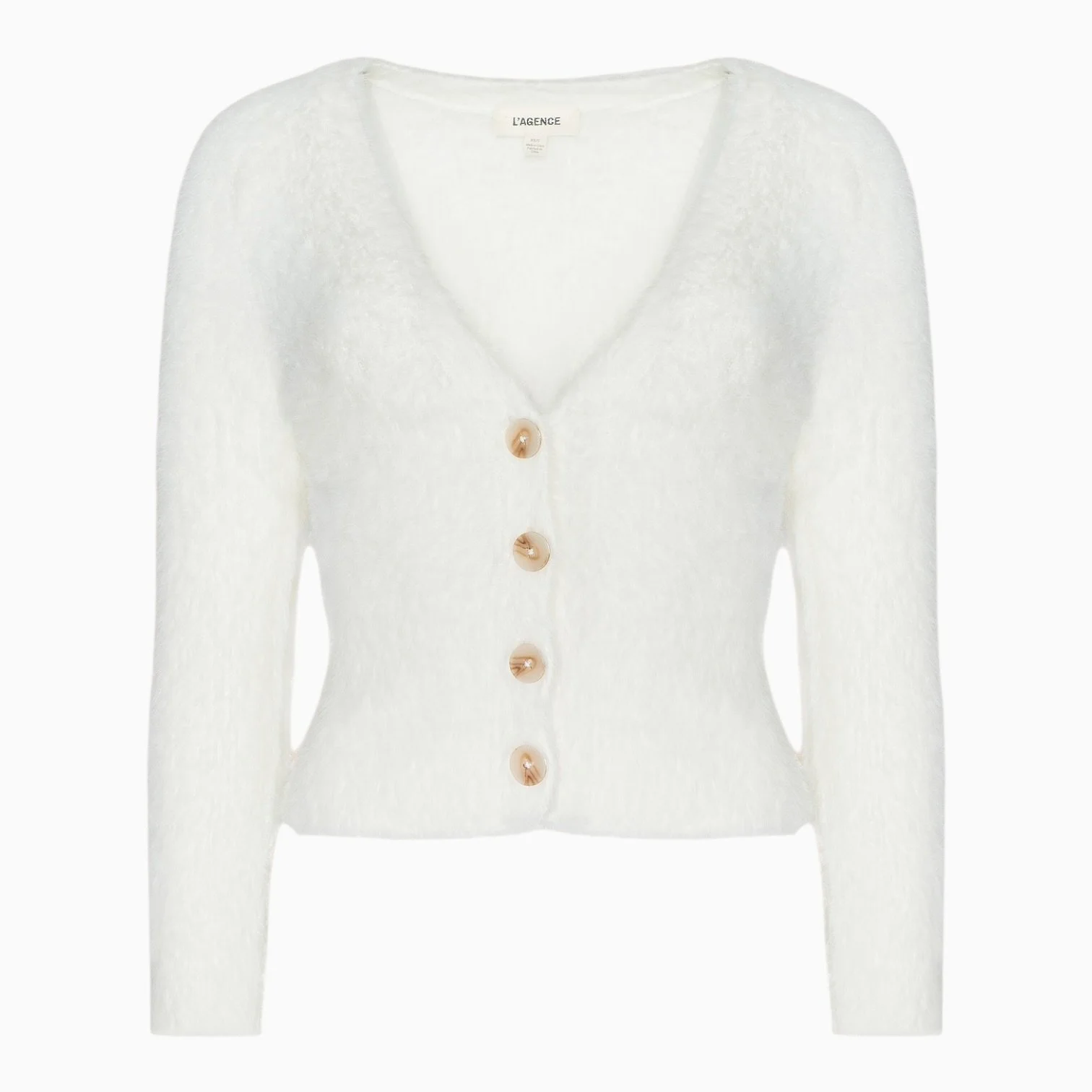 Ivory Ultimate Fuzzy Cardigan