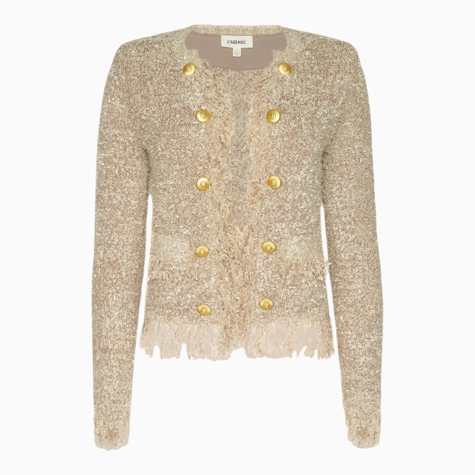 Natural Fringe Cardigan