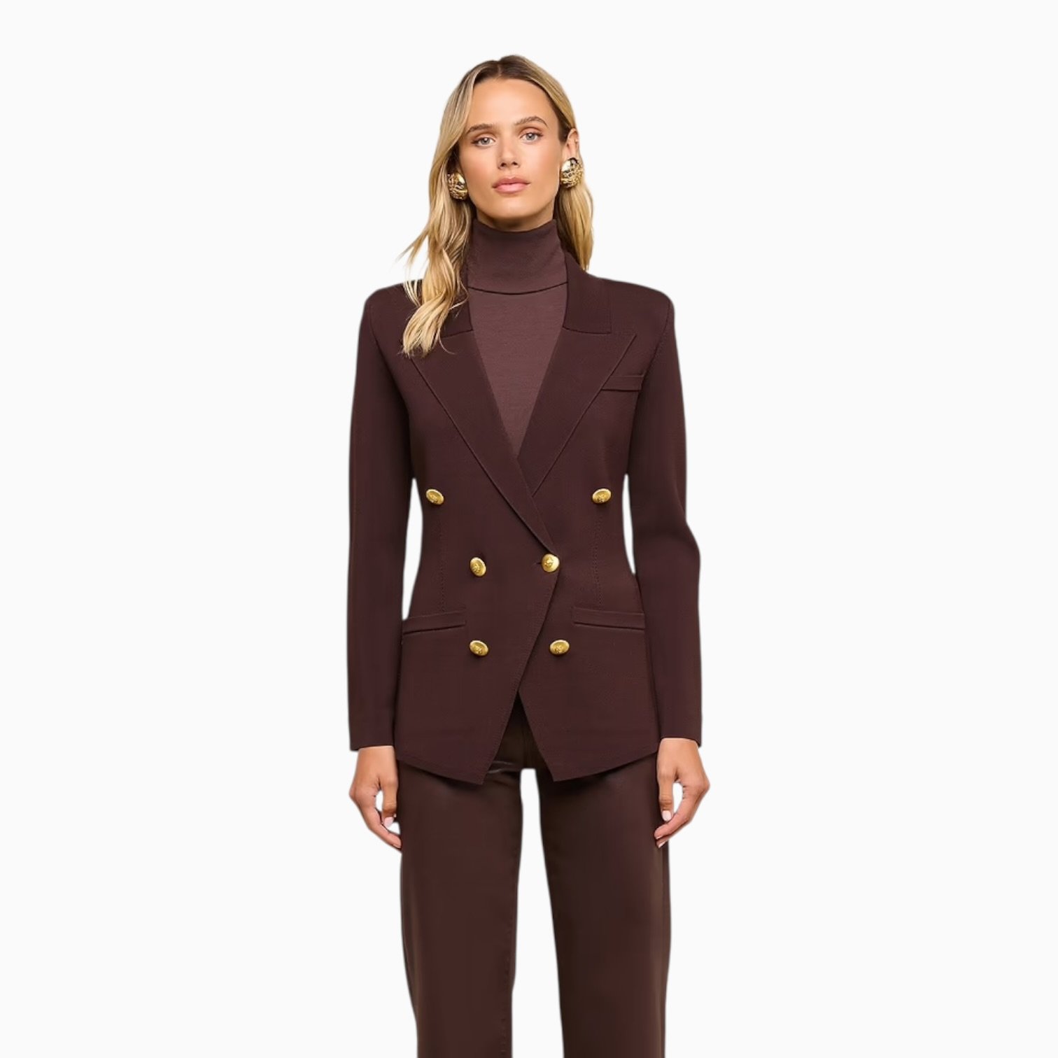 Dark Java Knit Blazer