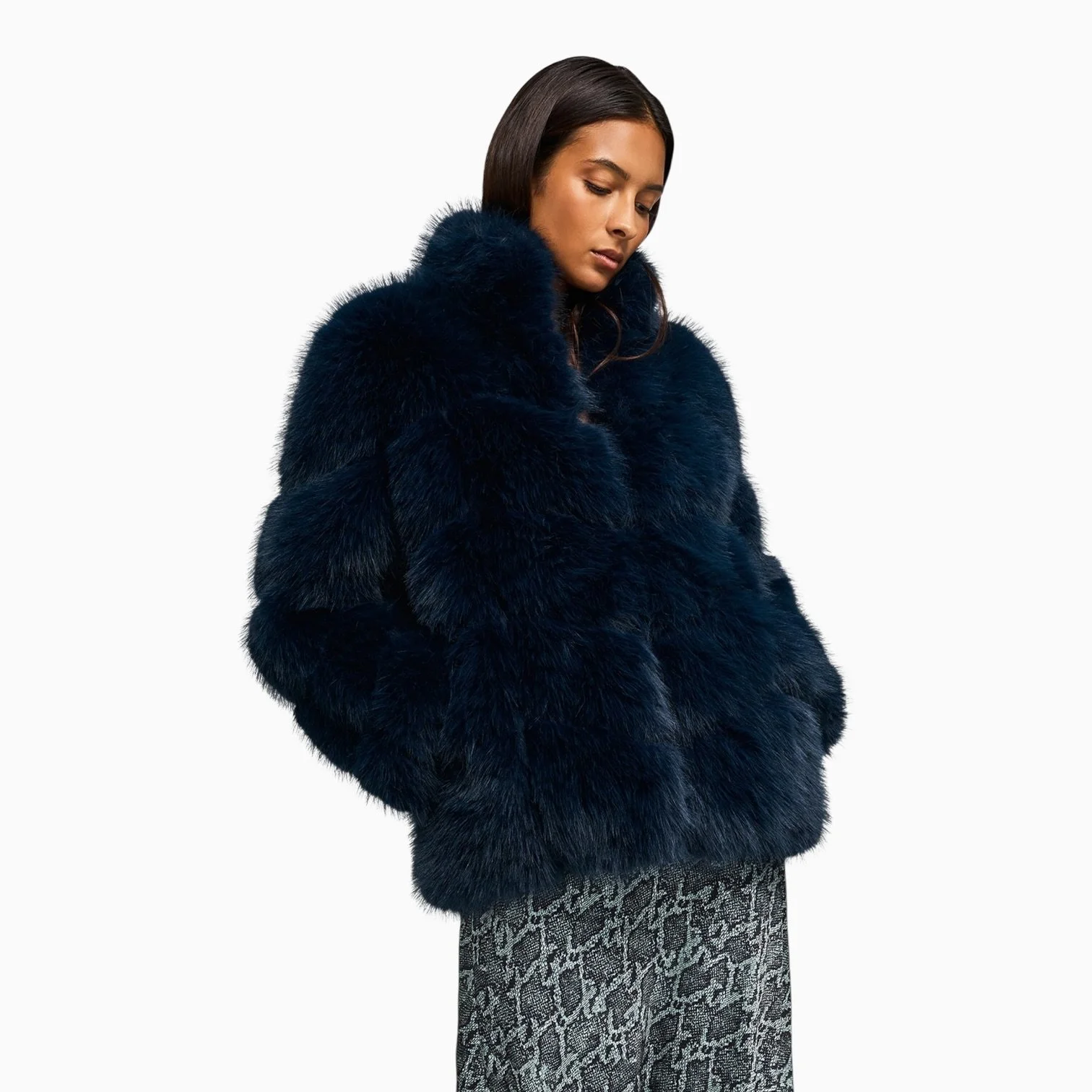 F26_LouisaFauxFurJacket_Peacock_MadeleineSnakeSatinBowDress_ForestPythonMoss4.1-Photoroom.jpg