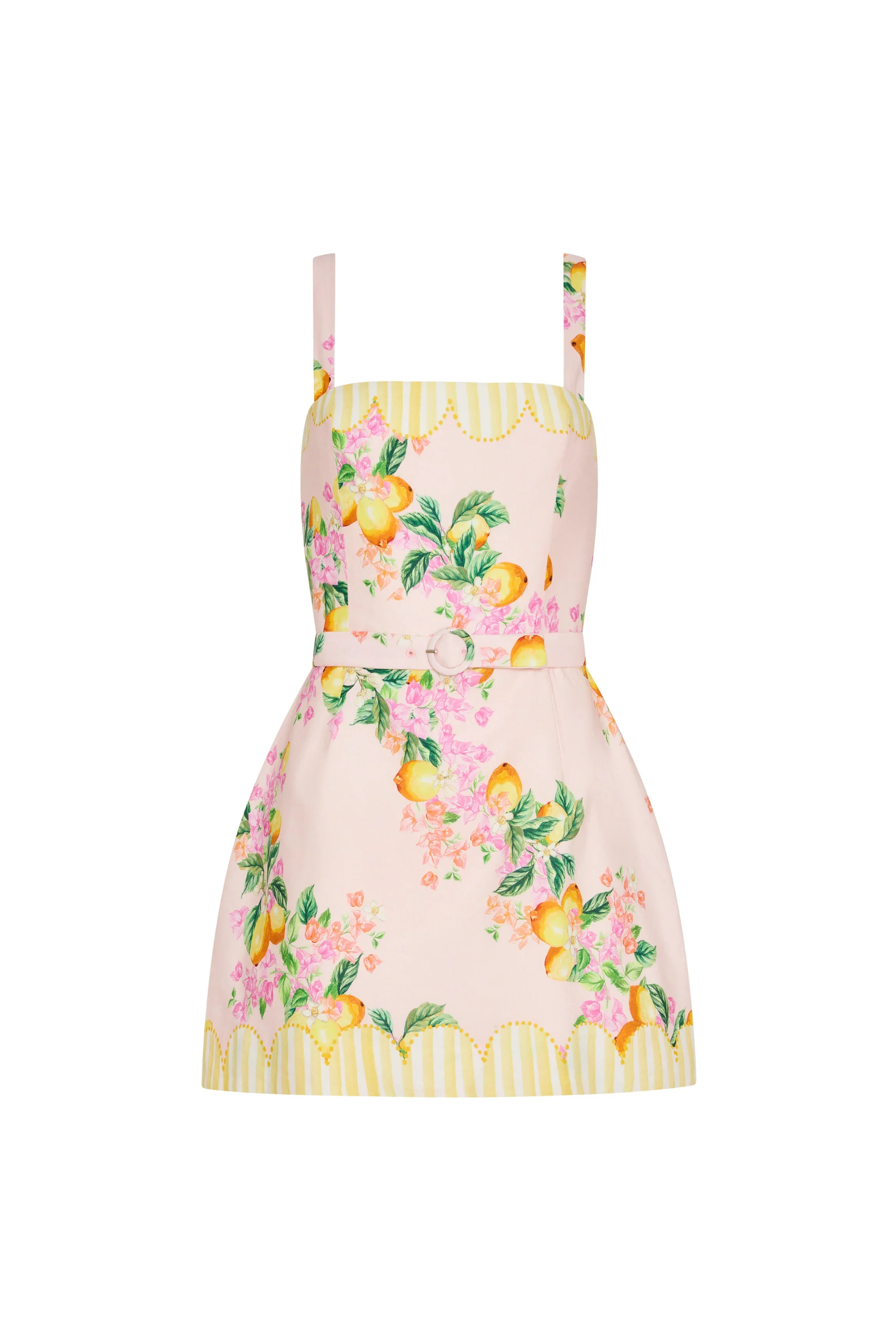 Pink Floral Mini Romper