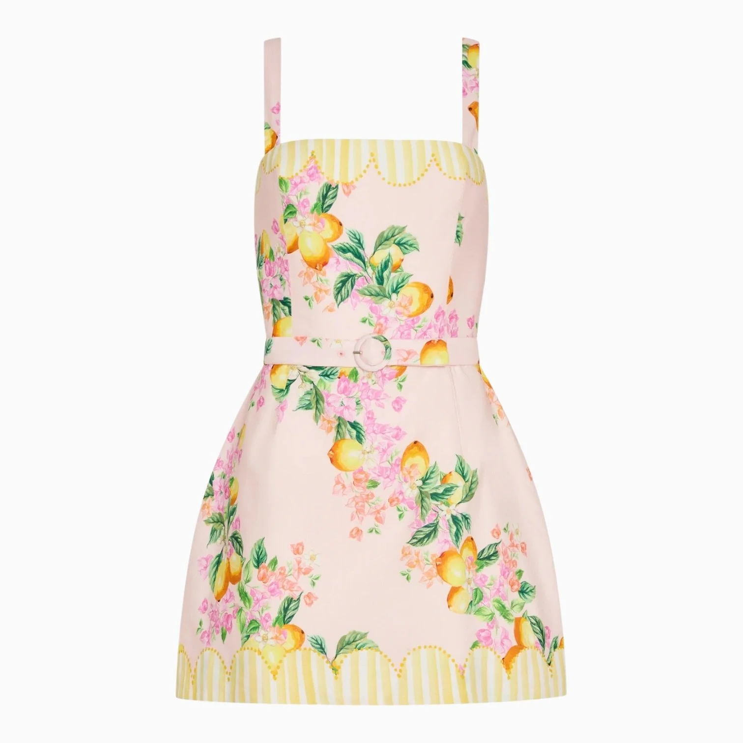 Pink Floral Mini Romper