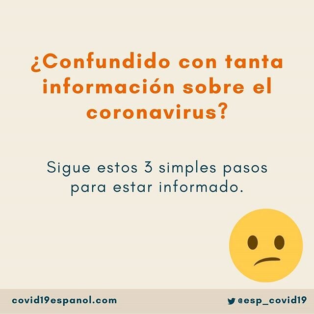 No te satures de informaci&oacute;n sobre #coronavirus, sigue estos consejos para lograrlo:⁣
⁣
✅ Revisar informaci&oacute;n en fuentes confiables, no creer en teor&iacute;as de internet, la opini&oacute;n de tus amigos o historias confusas, tu salud 
