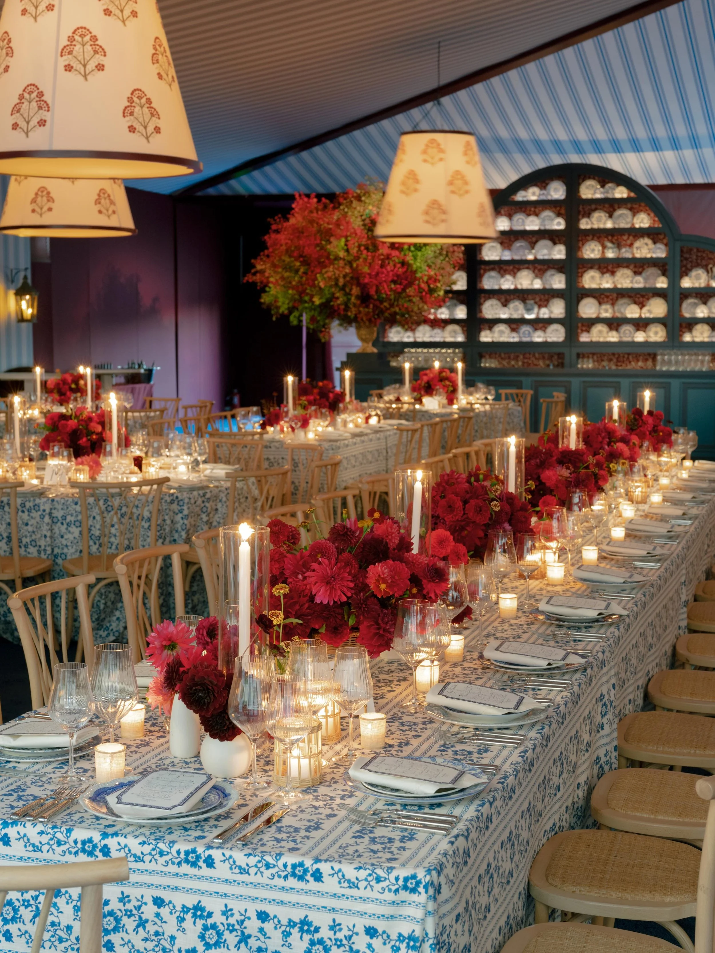 We&rsquo;re in the midst of a beautiful wedding build, which has us reflecting on this very special collaboration with David Stark for Jenna &amp; Jeremy.   Creating from scratch is something we truly love. In a lot of ways, the work we do for these 