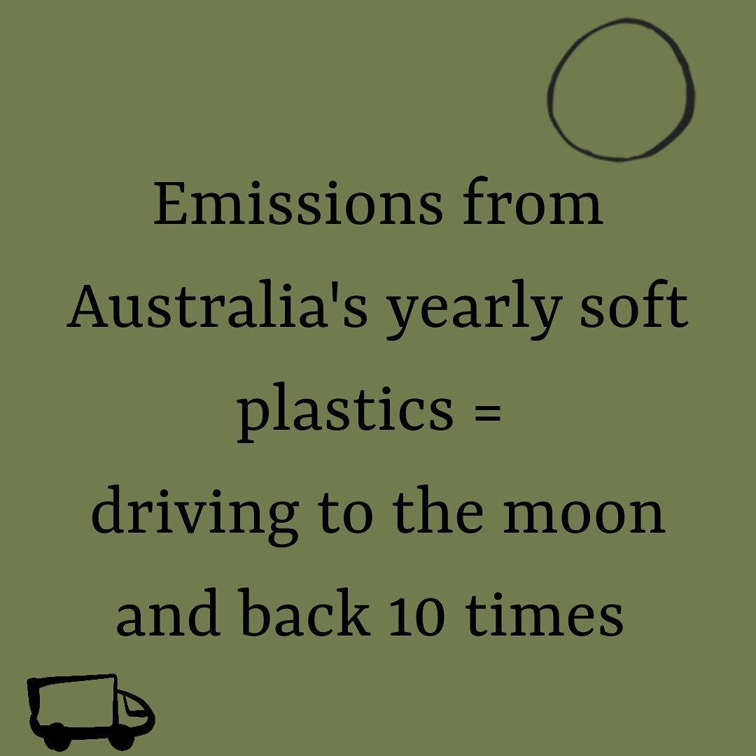 Did you know that a quarter of a million tonnes of soft plastics end up in landfill every year in Australia? This equates to driving to the moon and back 10 times in equivalent CO2 emissions.

This may sound depressing, and highlights the need for ma