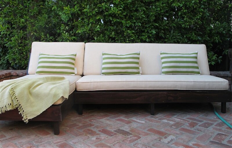 Indoor Sectional To Outdoor, Indoor Outdoor Sofa Material