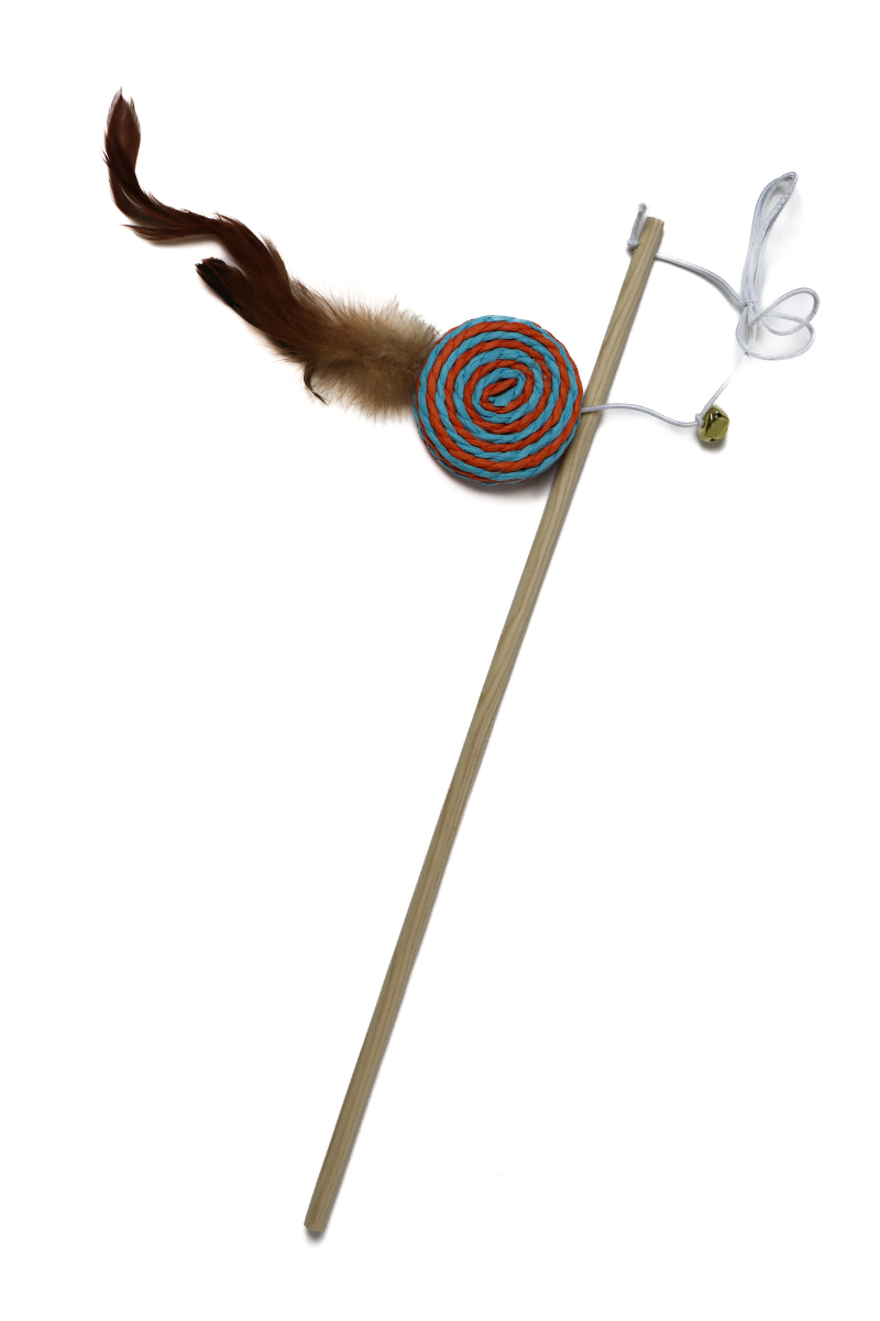 Wooden Stick Toy: Pinwheel — Purrniture