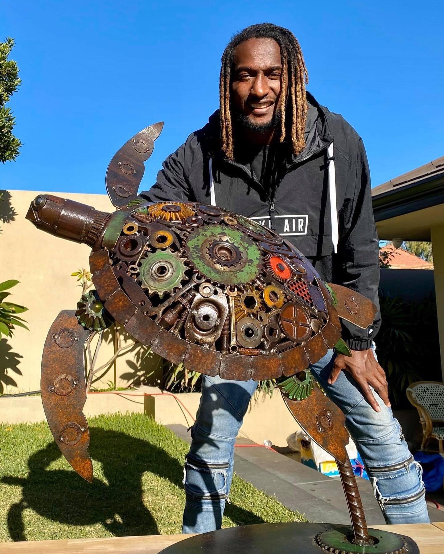 &ldquo;Awesome to have this turtle sculpture in my abode. The turtle is a significant totem in Fijian culture so it will be highly admired and cherished by not only myself and my family here, but those overseas as well. Stoked!!!&rdquo; - Nic Naitanu