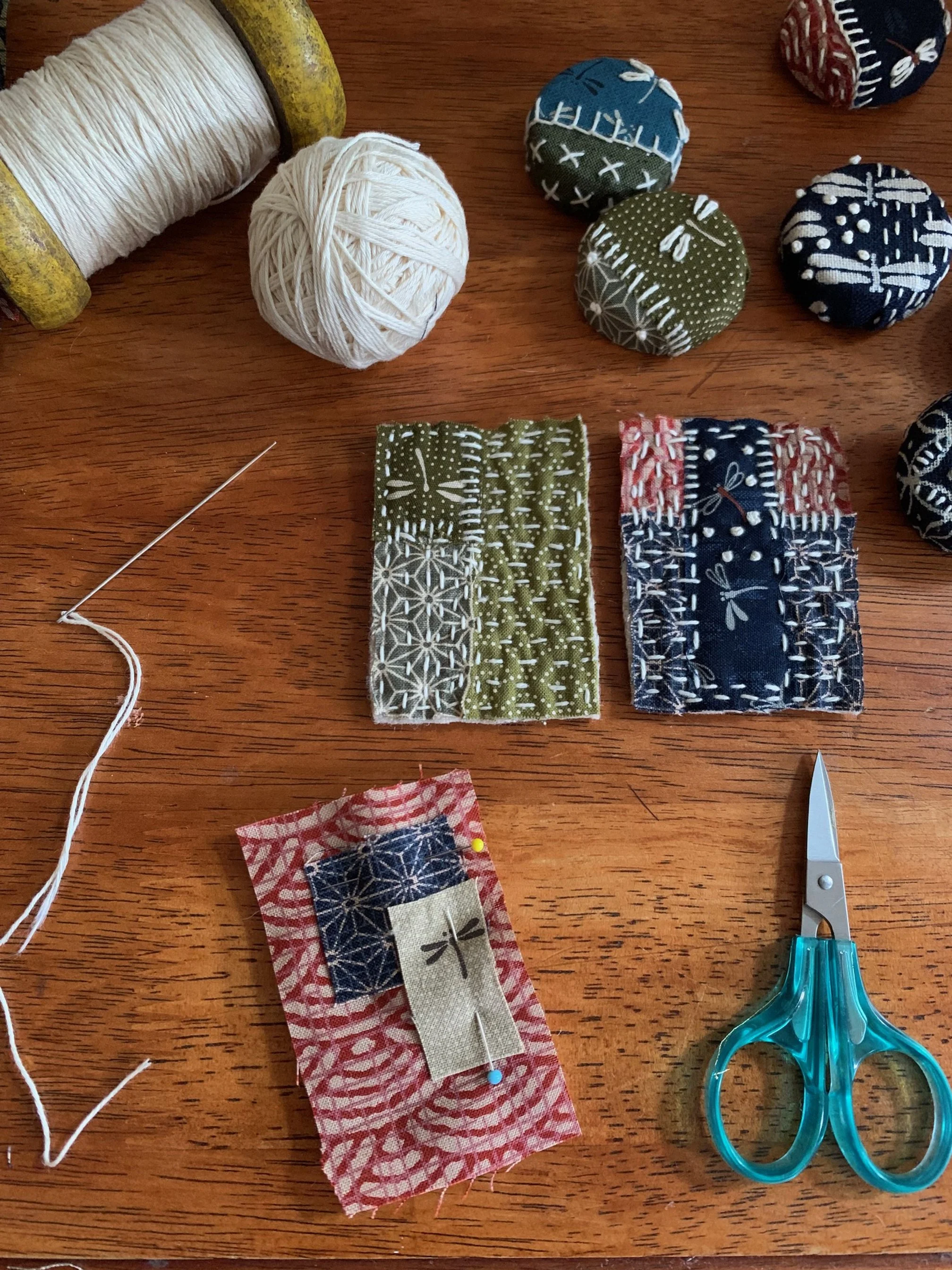 Tuesday 7th July 1:30pm - Slow stitch collage panel with Bree Thomas