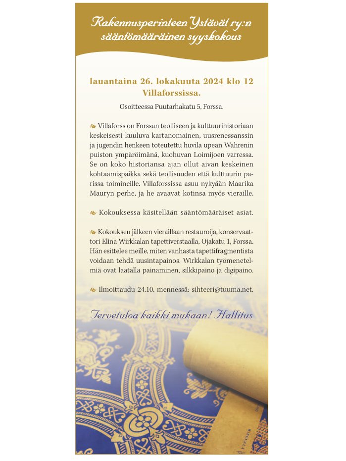 RPY:n syyskokous 2024